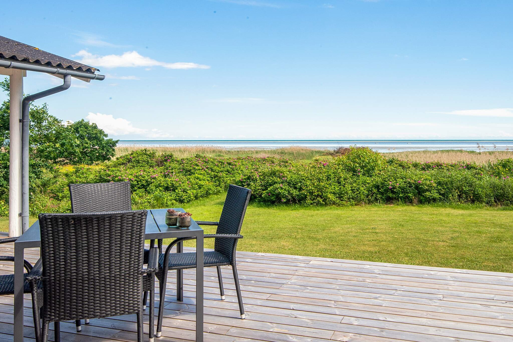 4 etoiles maison de vacances a Hadsund - Vue sur l'eau