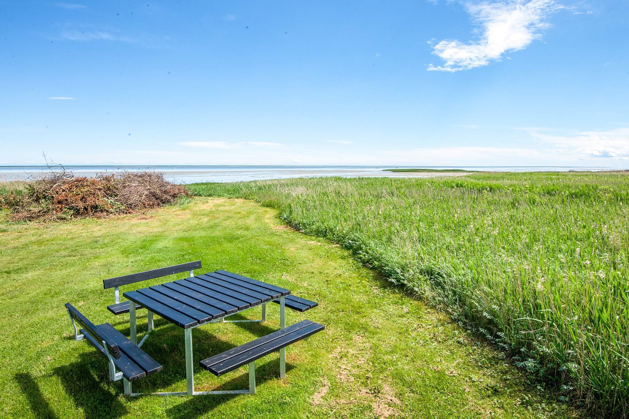 4 etoiles maison de vacances a Hadsund - Vue sur l'eau