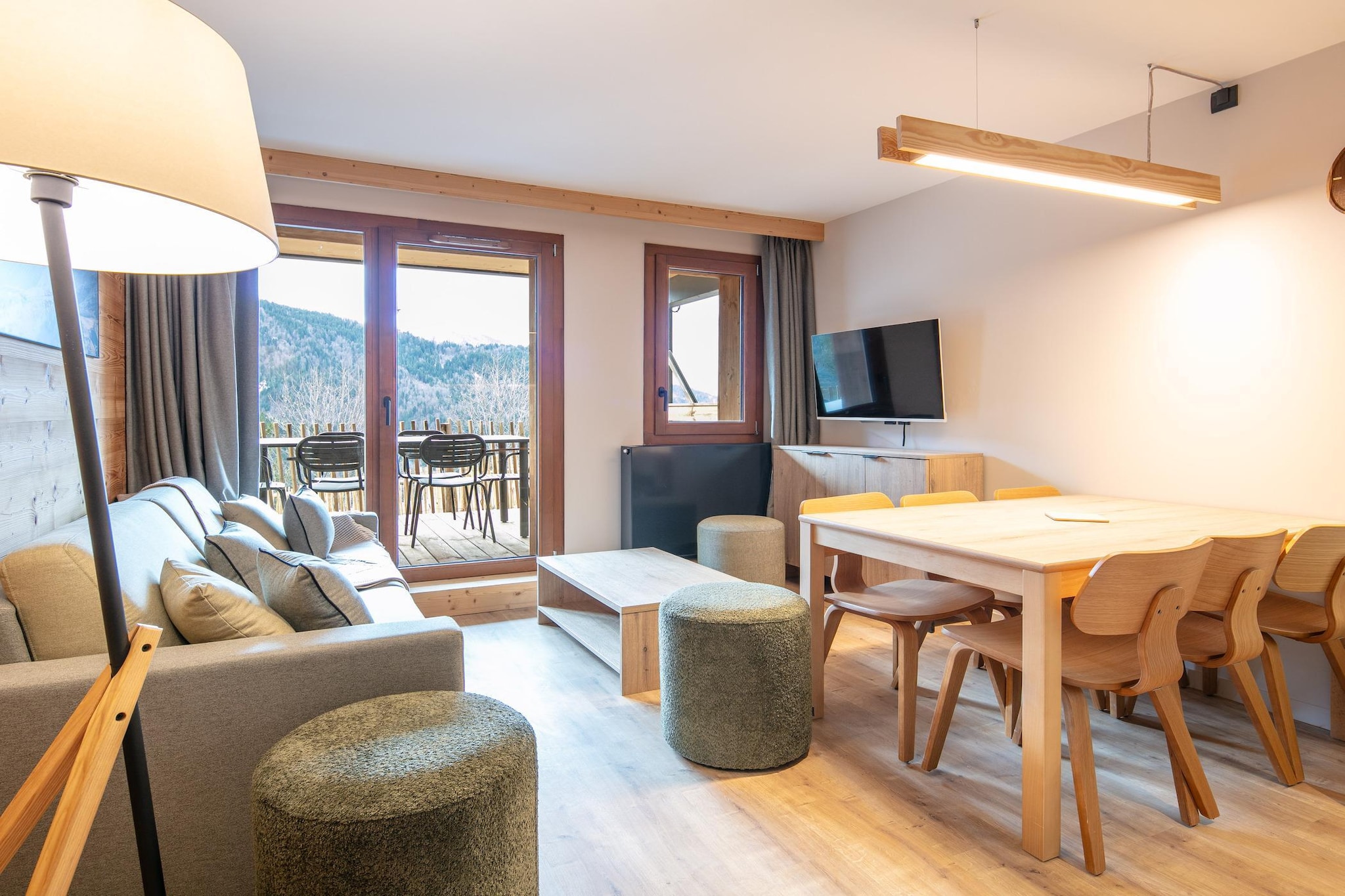 Les Hauts de Vaujany -Appartement 2 pièces avec coin nuit 6 personnes