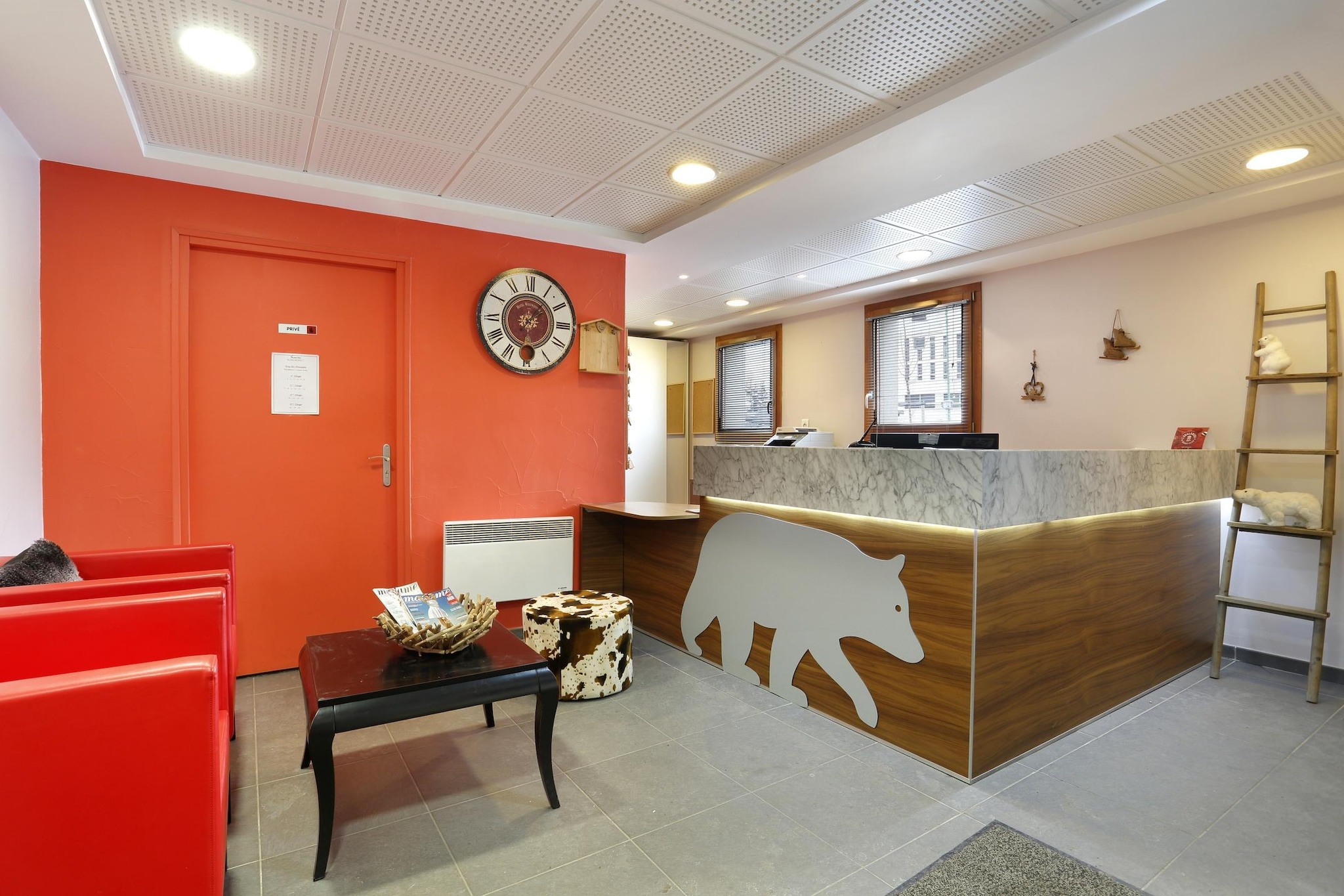 Au  Cœur  des  Ours - Appartement 4 piÃ¨ces 8 personnes - Hall & reception