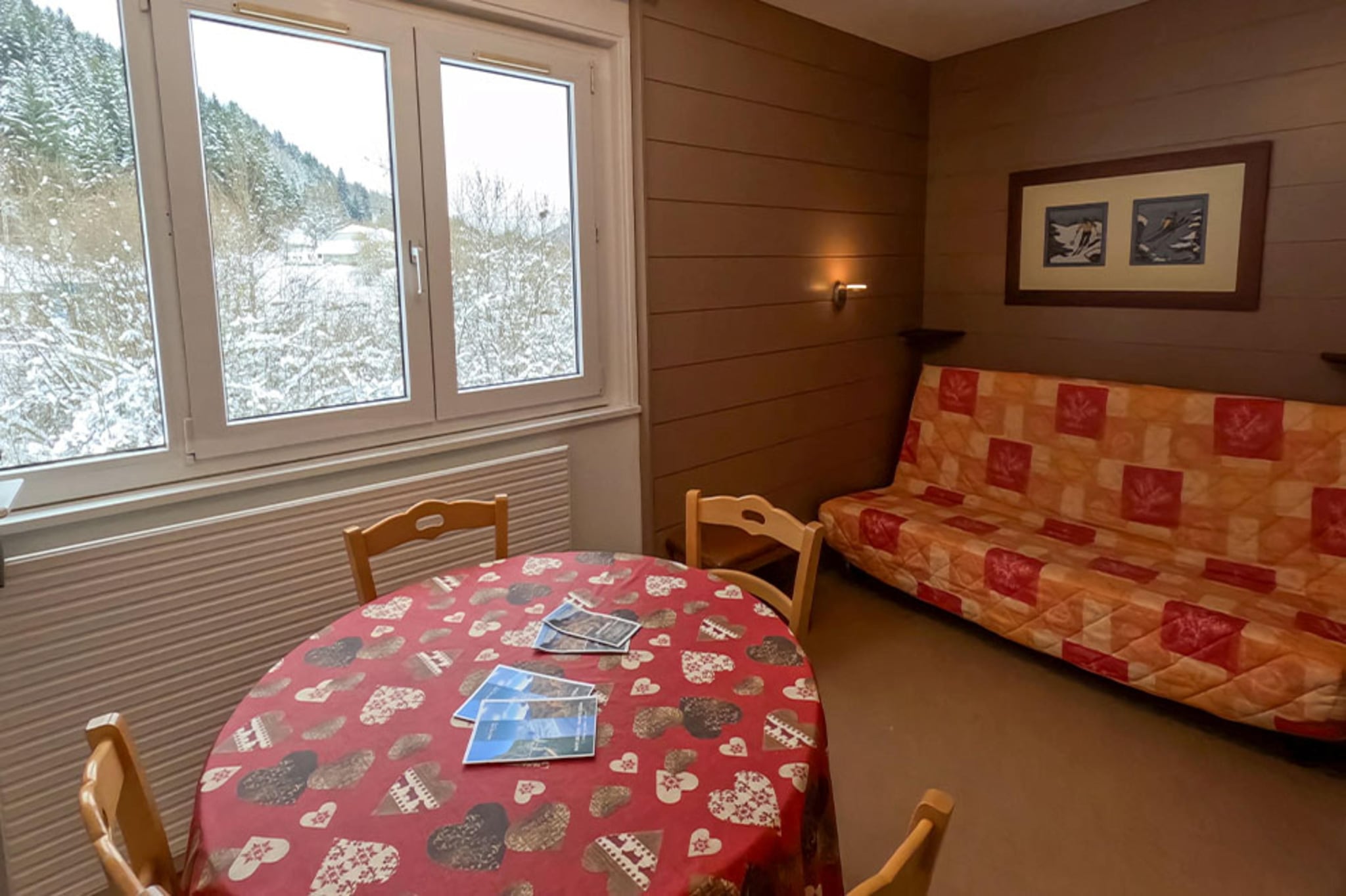 Les Monts Jura-Appartement 2 piÃ¨ces 4 personnes - Wohnzimmer