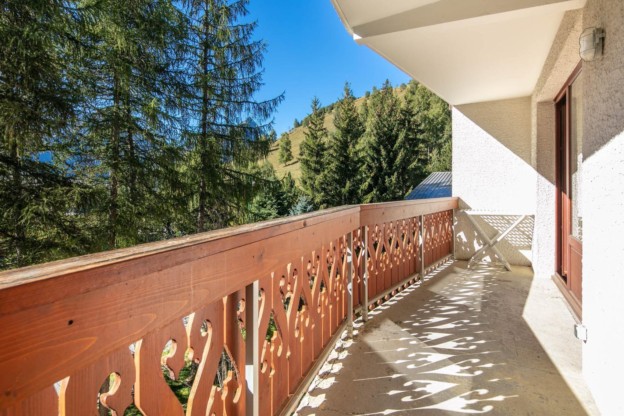 L'Edelweiss - Appartement 2 piÃ¨ces avec coin nuit 6 personnes - Terrasbalkon