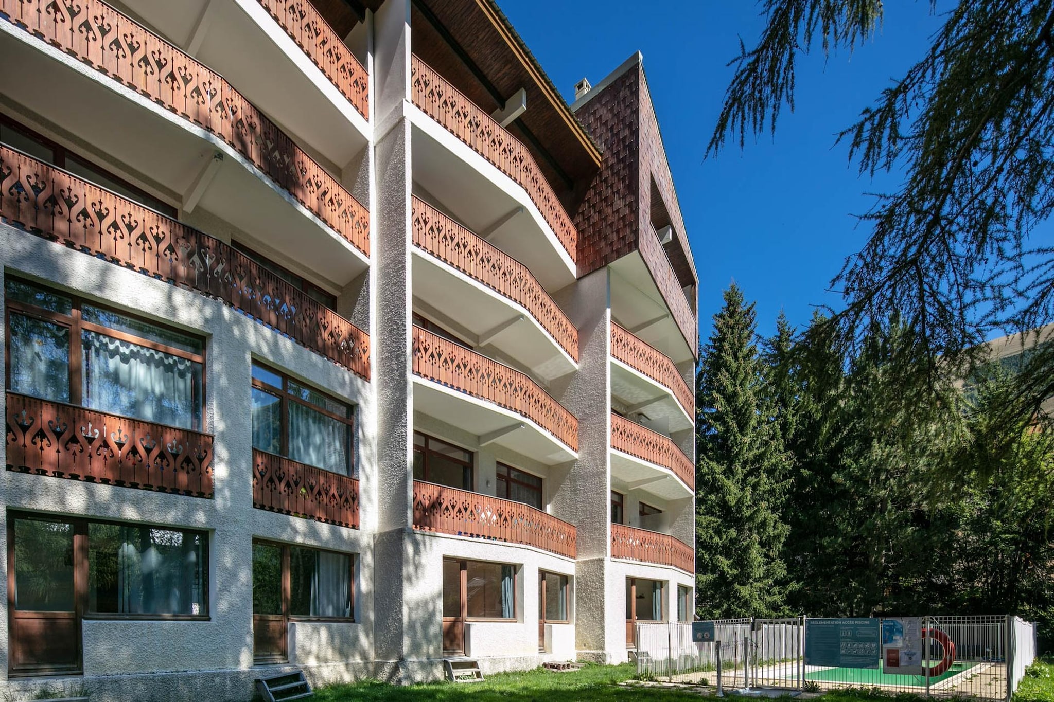 L'Edelweiss - Appartement 2 piÃ¨ces avec coin nuit 6 personnes - Buitenkant zomer