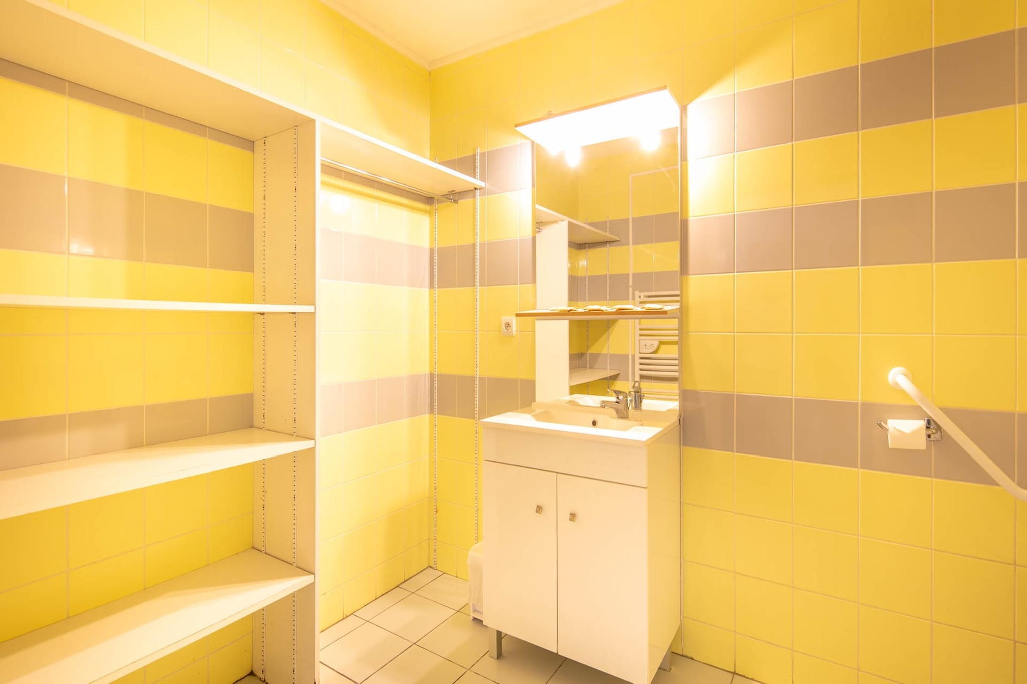 L'Edelweiss - Appartement 2 piÃ¨ces avec coin nuit 8 personnes - Badkamer