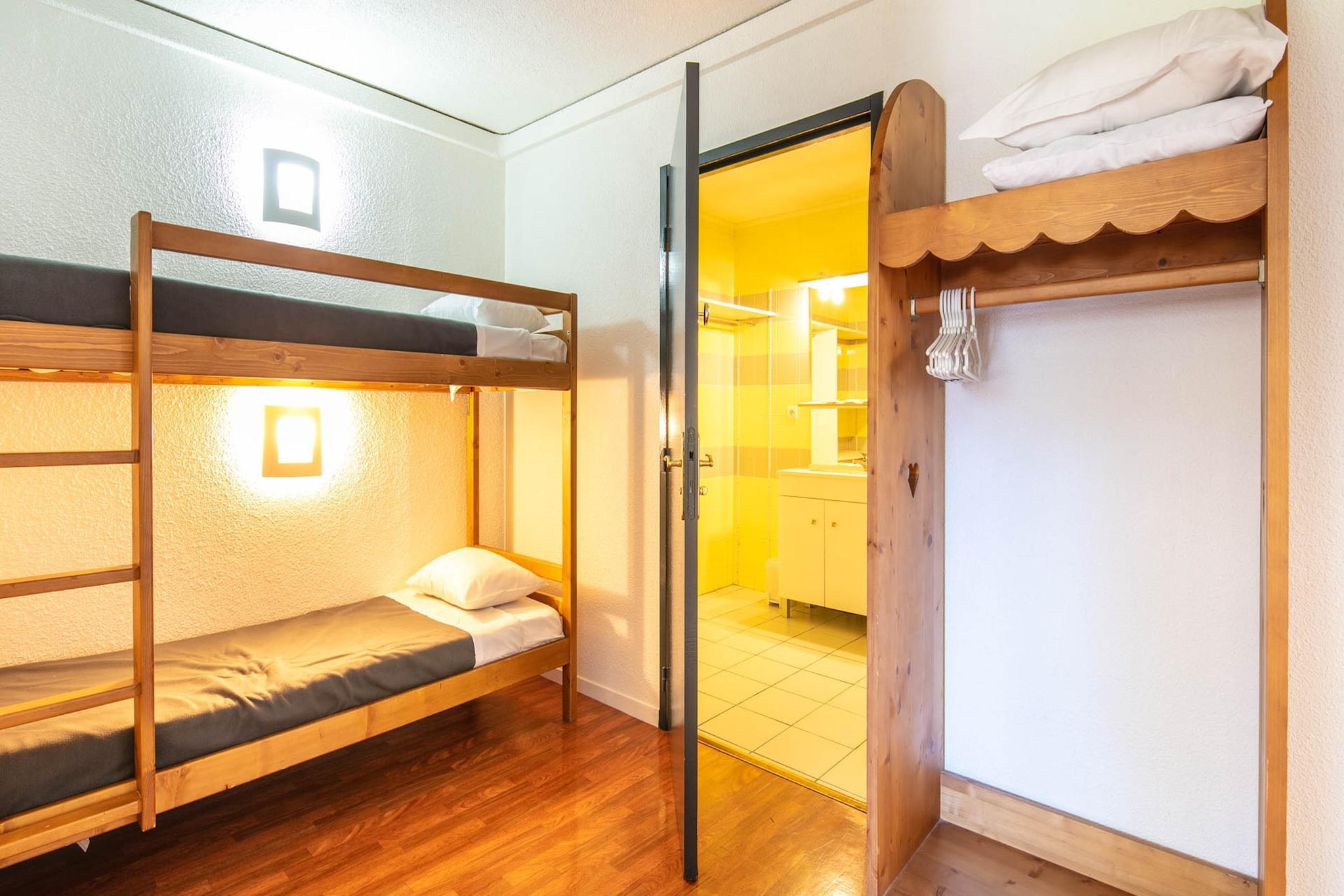 L'Edelweiss - Appartement 2 piÃ¨ces avec coin nuit 8 personnes - Slaapkamer