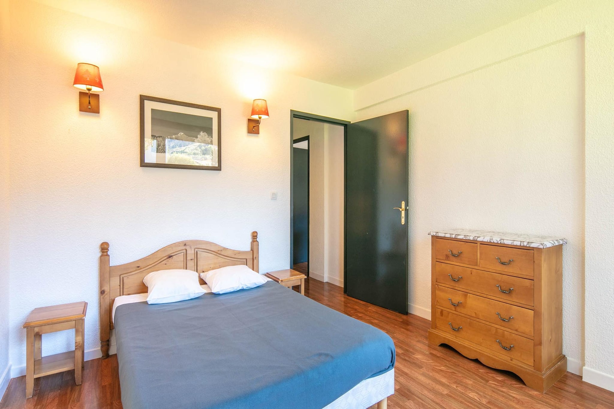 L'Edelweiss - Appartement 2 piÃ¨ces avec coin nuit 8 personnes - Slaapkamer
