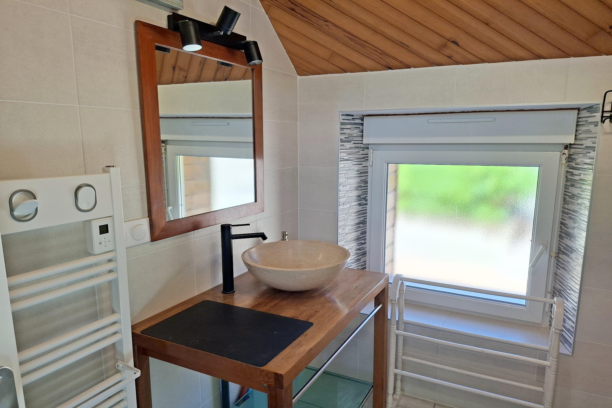 Bretonisches Steinhaus Landéda - Bathroom