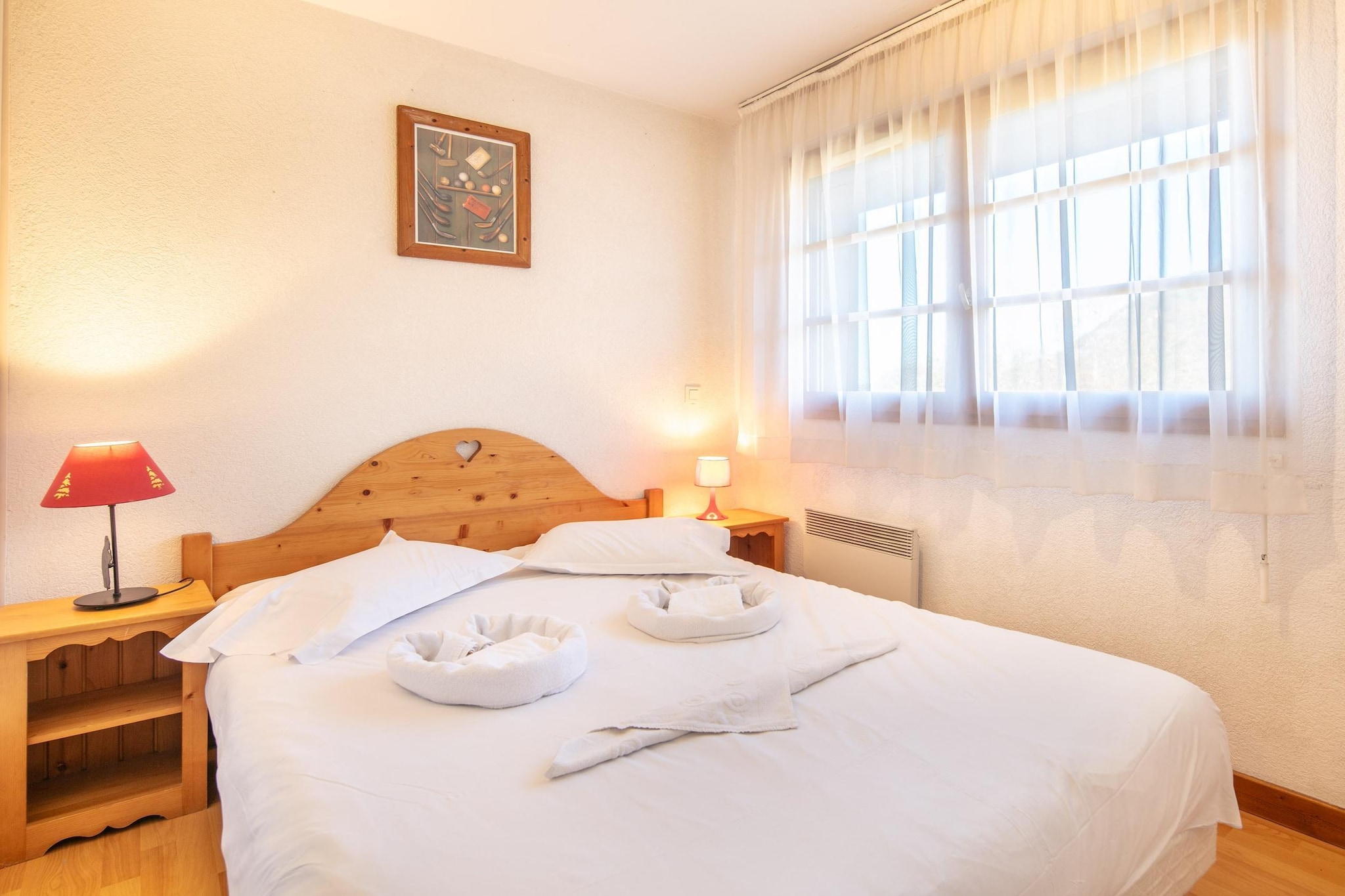 RÃ©sidence Le Birdie Appartement 4 piÃ¨ces avec coin nuit 12 personnes - Slaapkamer