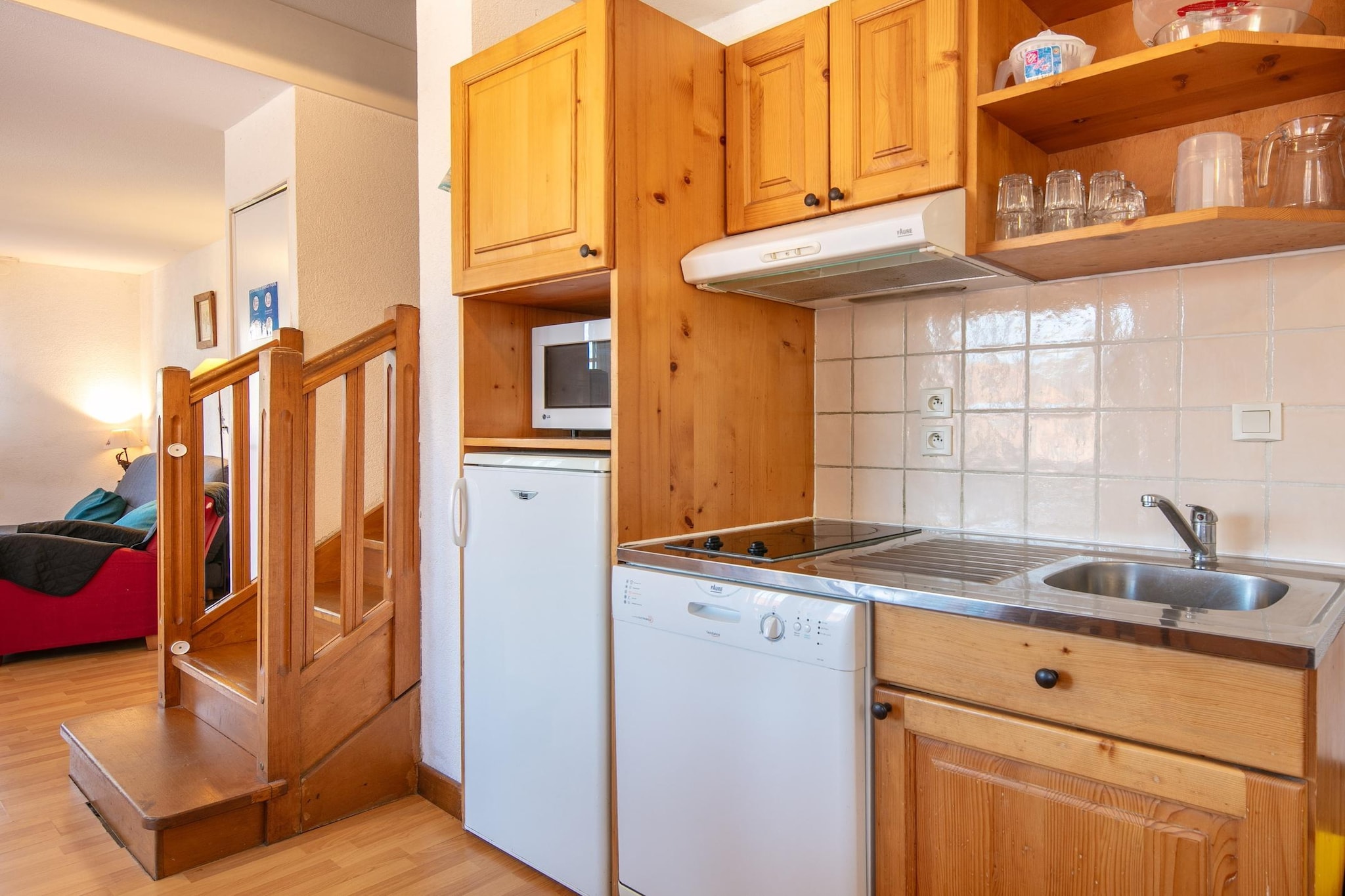 RÃ©sidence Le Birdie Appartement 4 piÃ¨ces avec coin nuit 12 personnes - Keuken