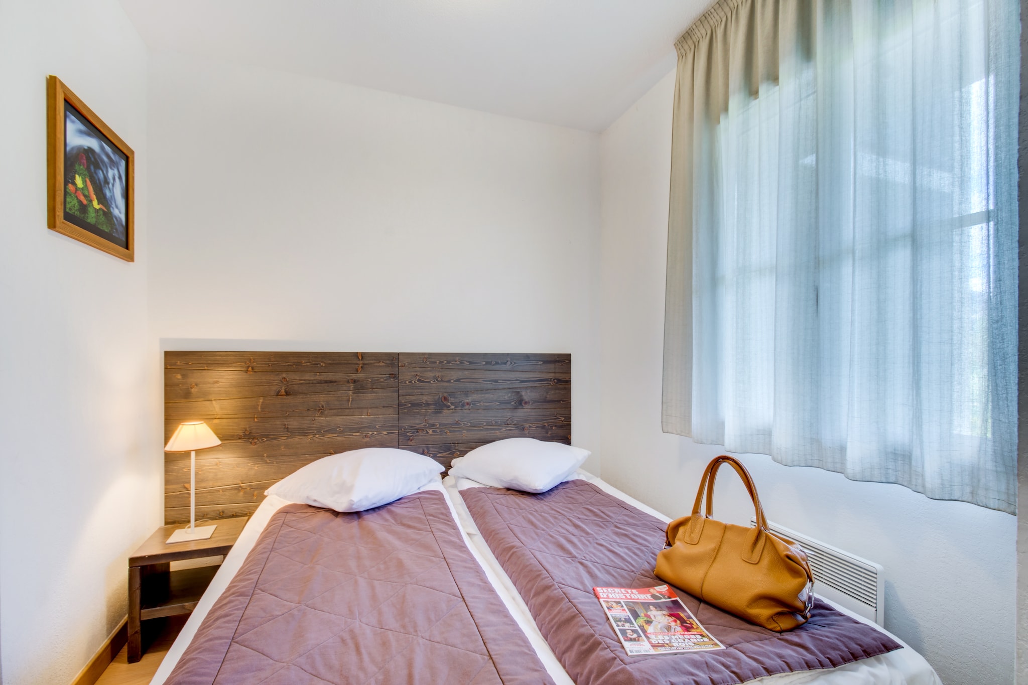 Les Jardins de BalnÃ©a-Appartement 3 piÃ¨ces avec coin nuit 8 personnes - Bedroom