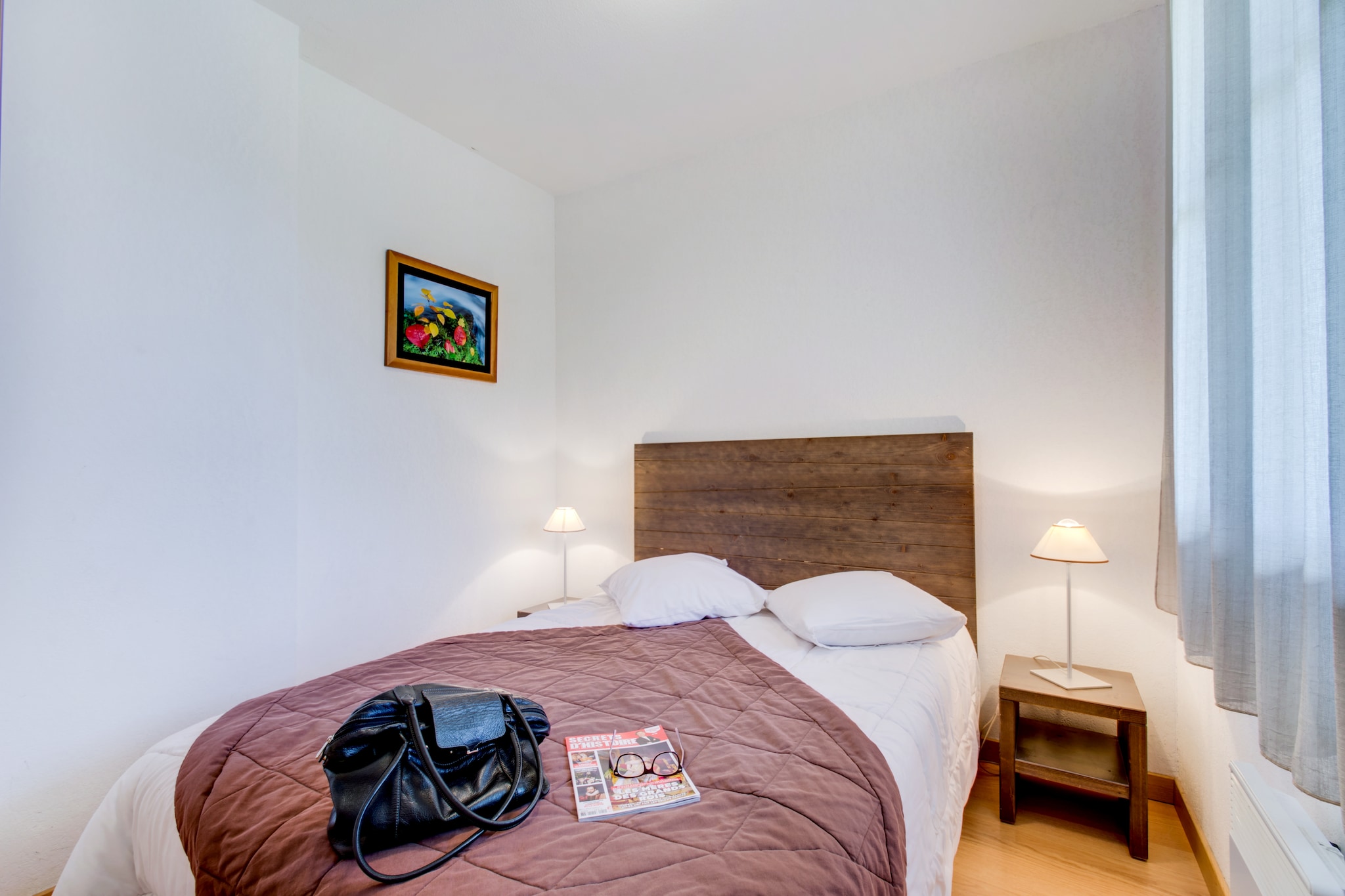 Les Jardins de BalnÃ©a-Appartement 4 piÃ¨ces avec coin nuit 9 personnes - Bedroom