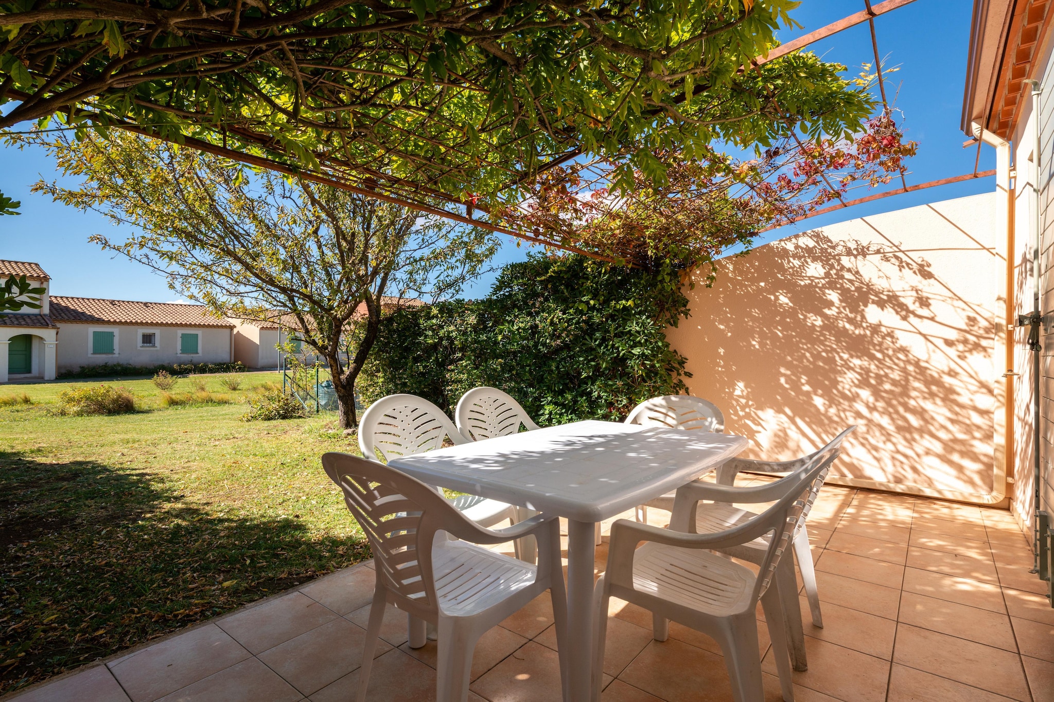 RÃ©sidences Port Minervois  Les Hauts du Lac Maison 2 piÃ¨ces 4 personnes - Terrasse/Balkon