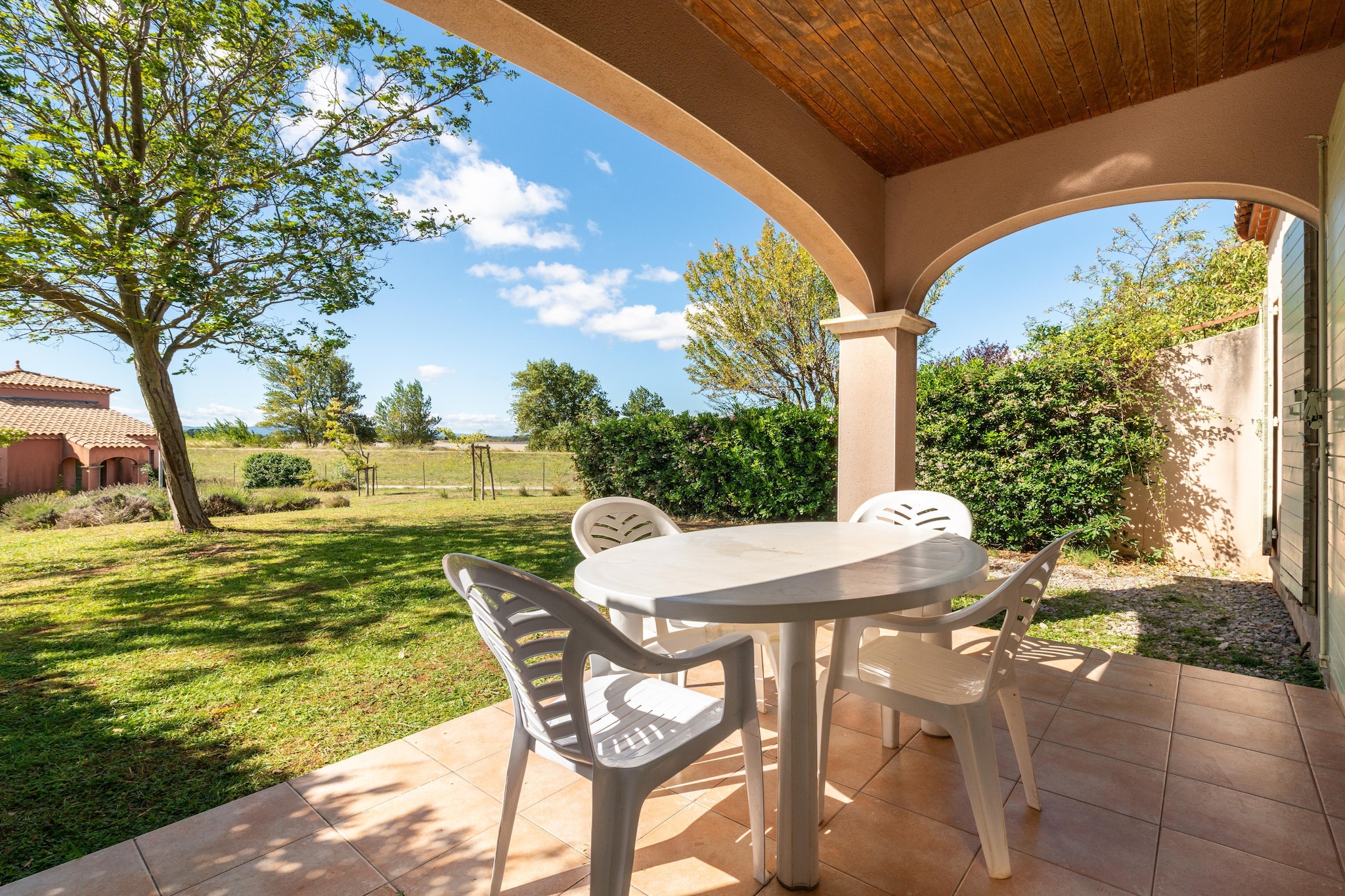 RÃ©sidences Port Minervois  Les Hauts du Lac Maison 3 piÃ¨ces 6 personnes - Terrasse/Balkon