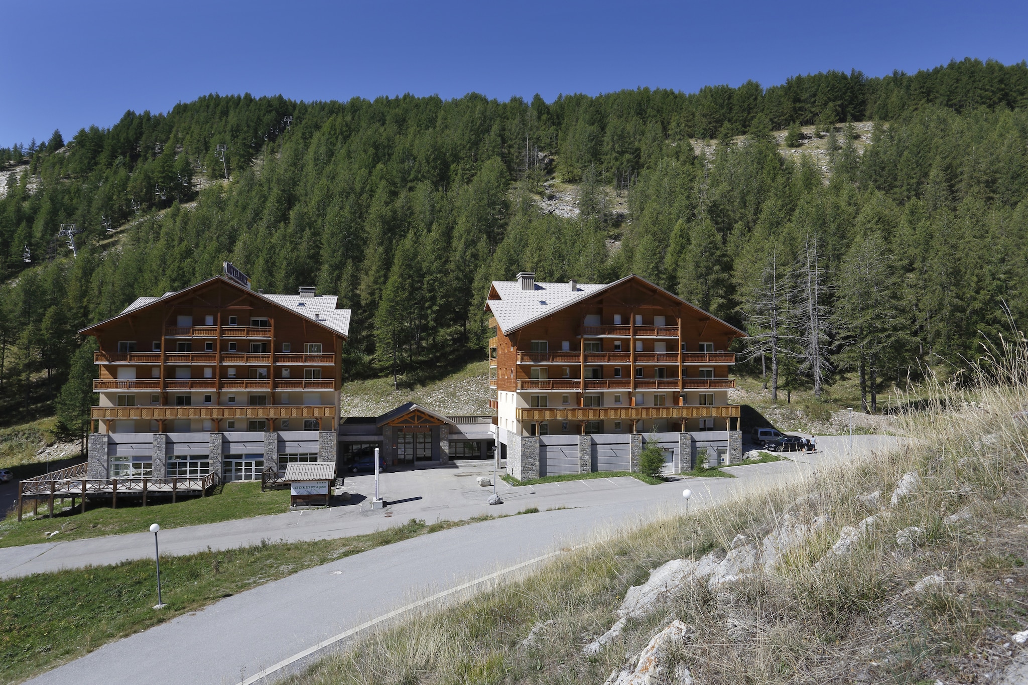 Les Chalets du Verdon - Appartement 2 pièces 4 personnes - Buitenkant zomer