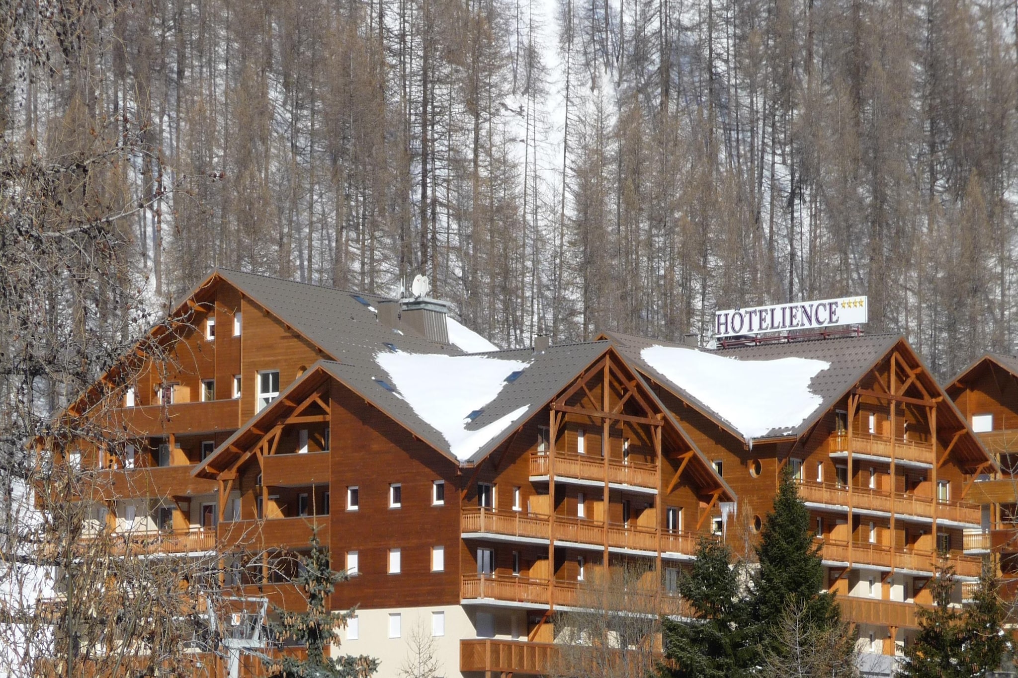 Les Chalets du Verdon - Appartement 2 pièces 4 personnes - Exterieur winter