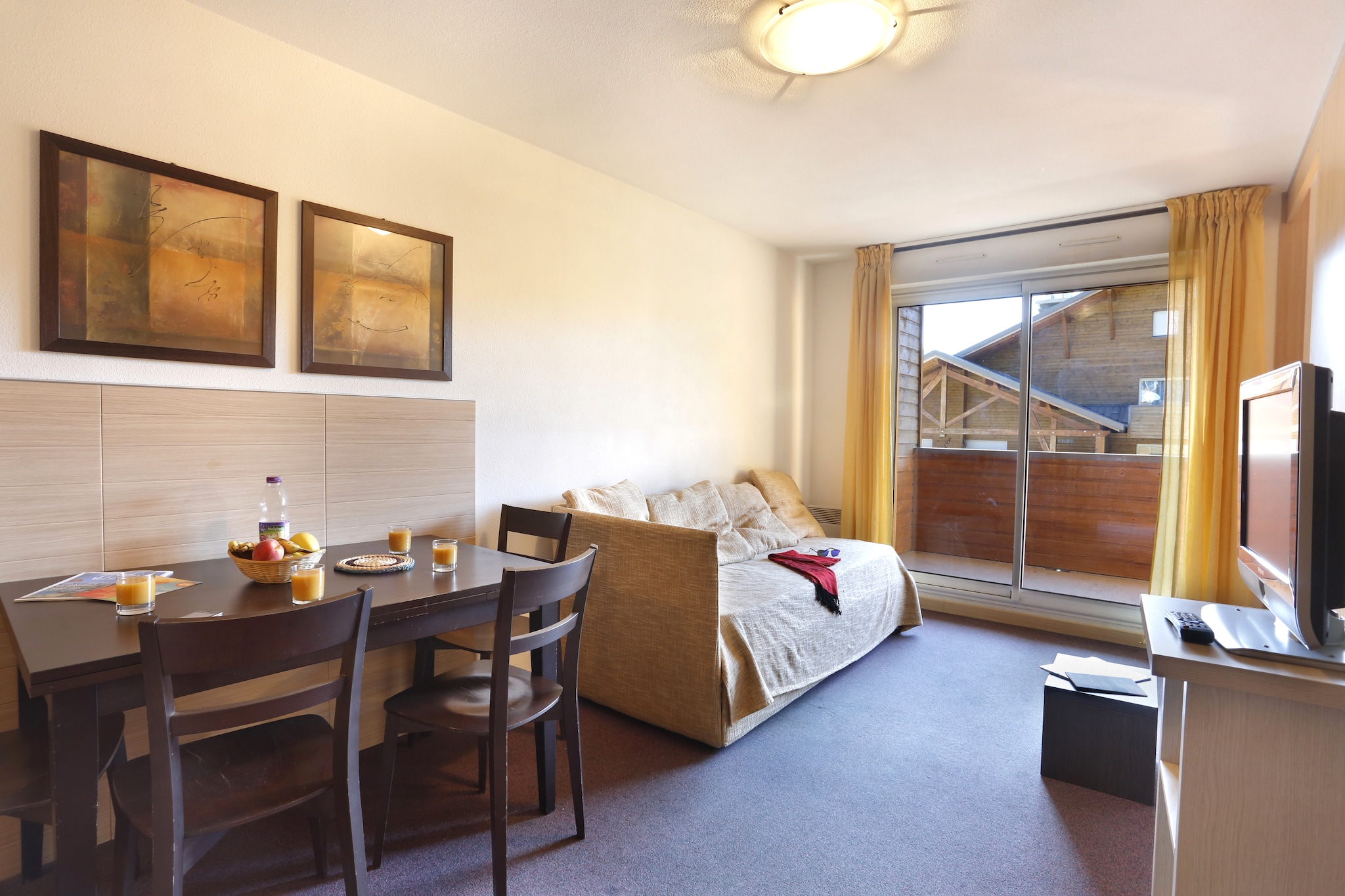 Les Chalets du Verdon - Appartement 2 pièces 4 personnes - Eetkamer