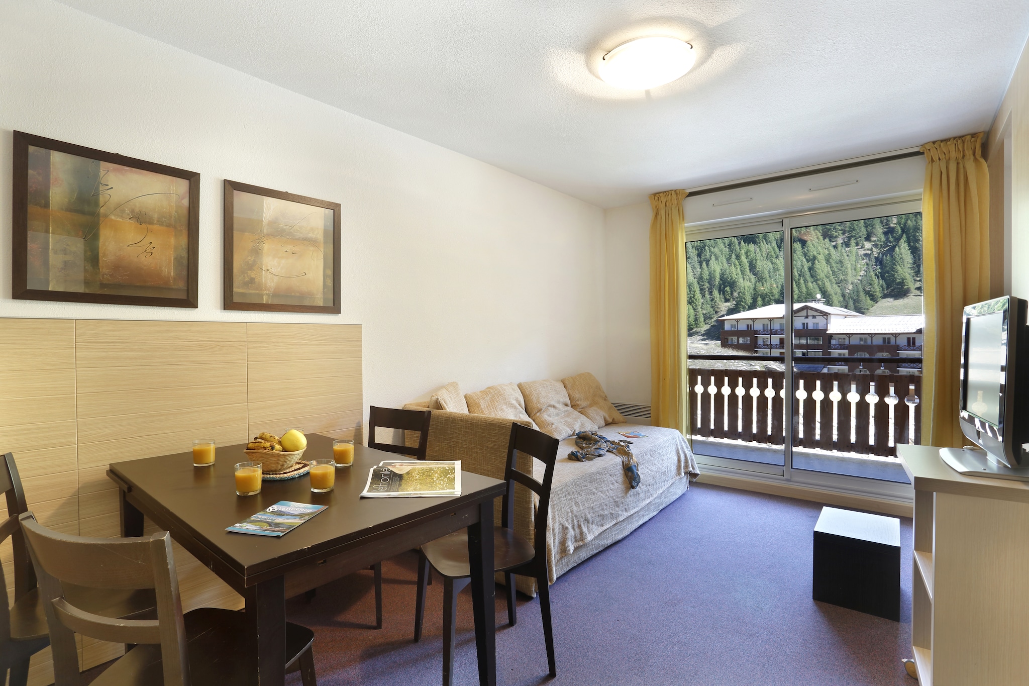 Les Chalets du Verdon - Appartement 2 pièces avec coin nuit 6 personnes