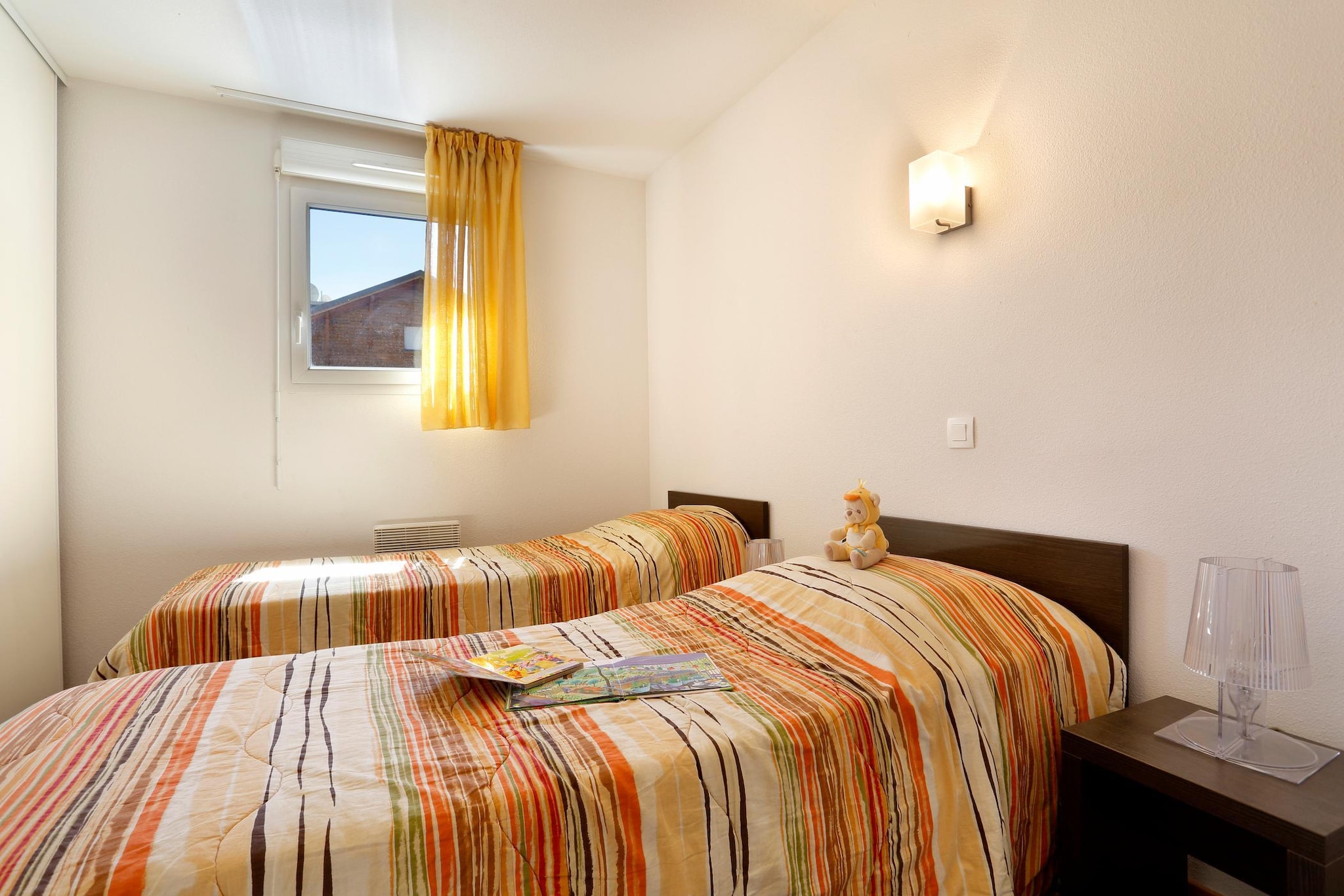 Les Chalets du Verdon - Appartement 3 pièces avec coin nuit 7 personnes - Schlafzimmer