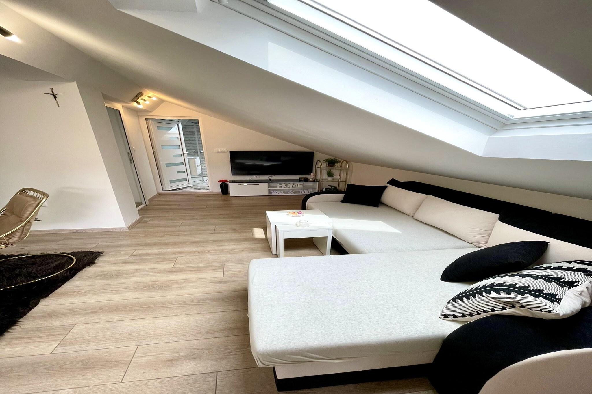 Holiday Home Rocca with pool - Woonkamer