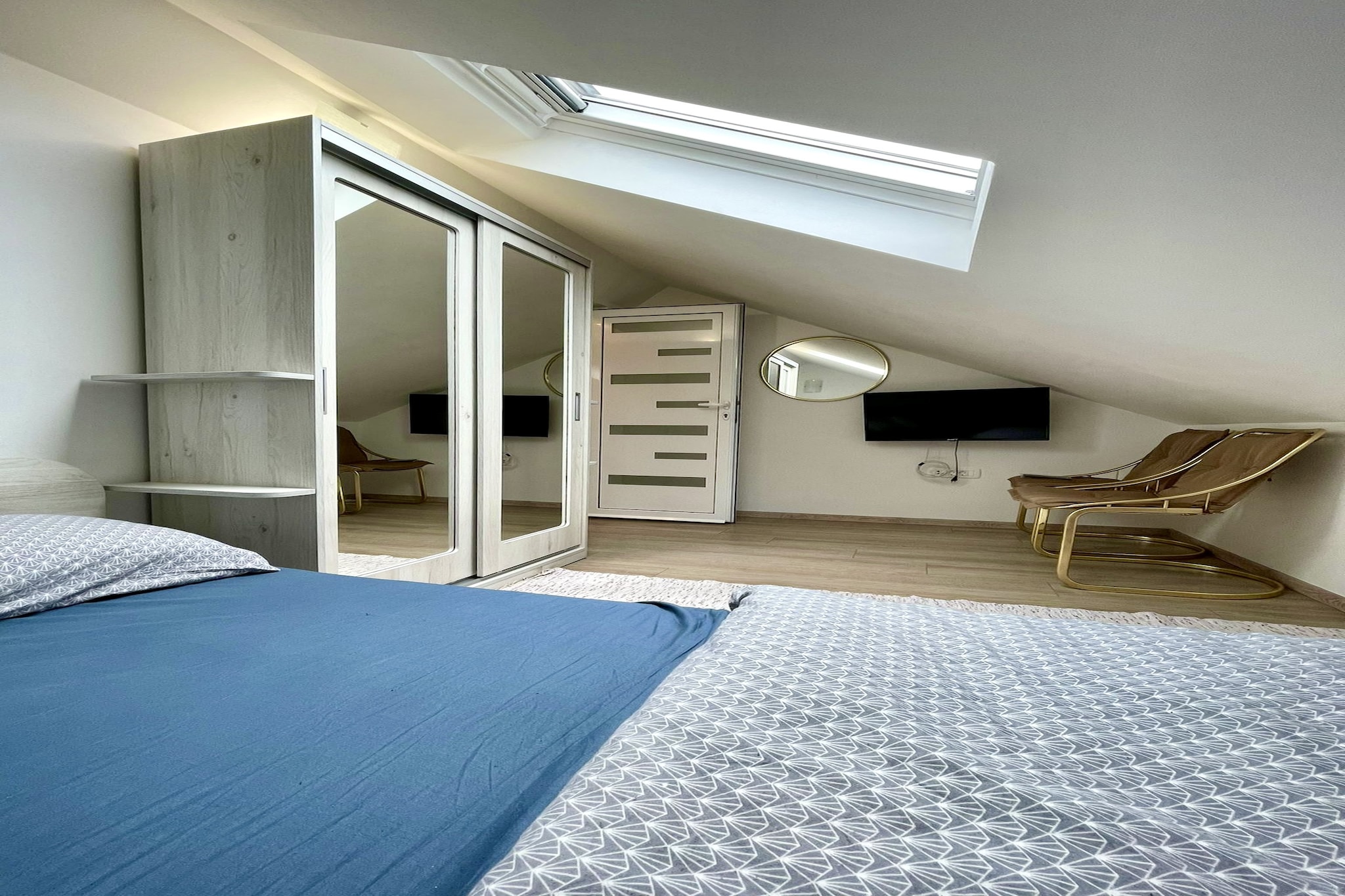 Holiday Home Rocca with pool - Slaapkamer