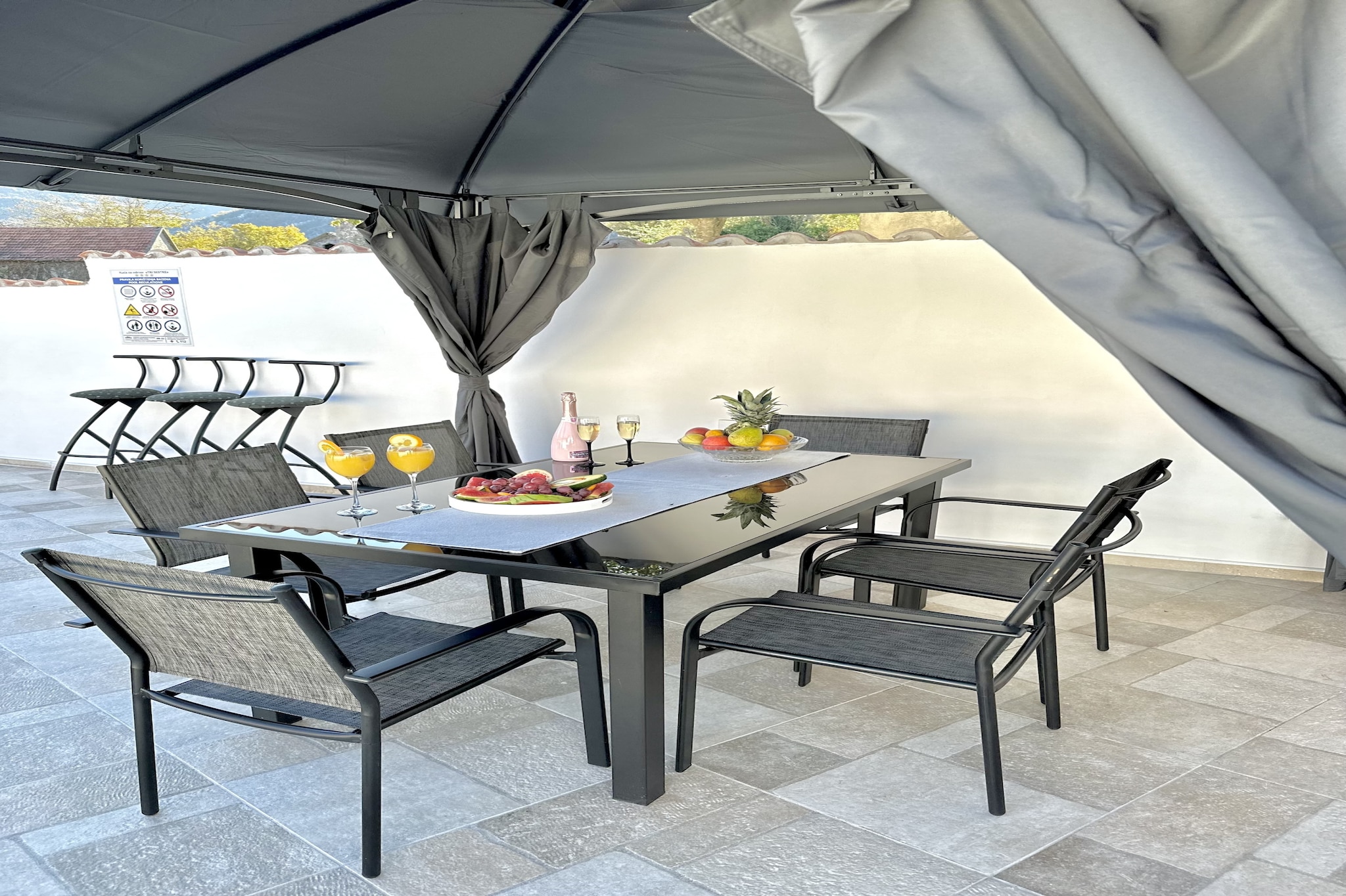Holiday Home Rocca with pool - Terras