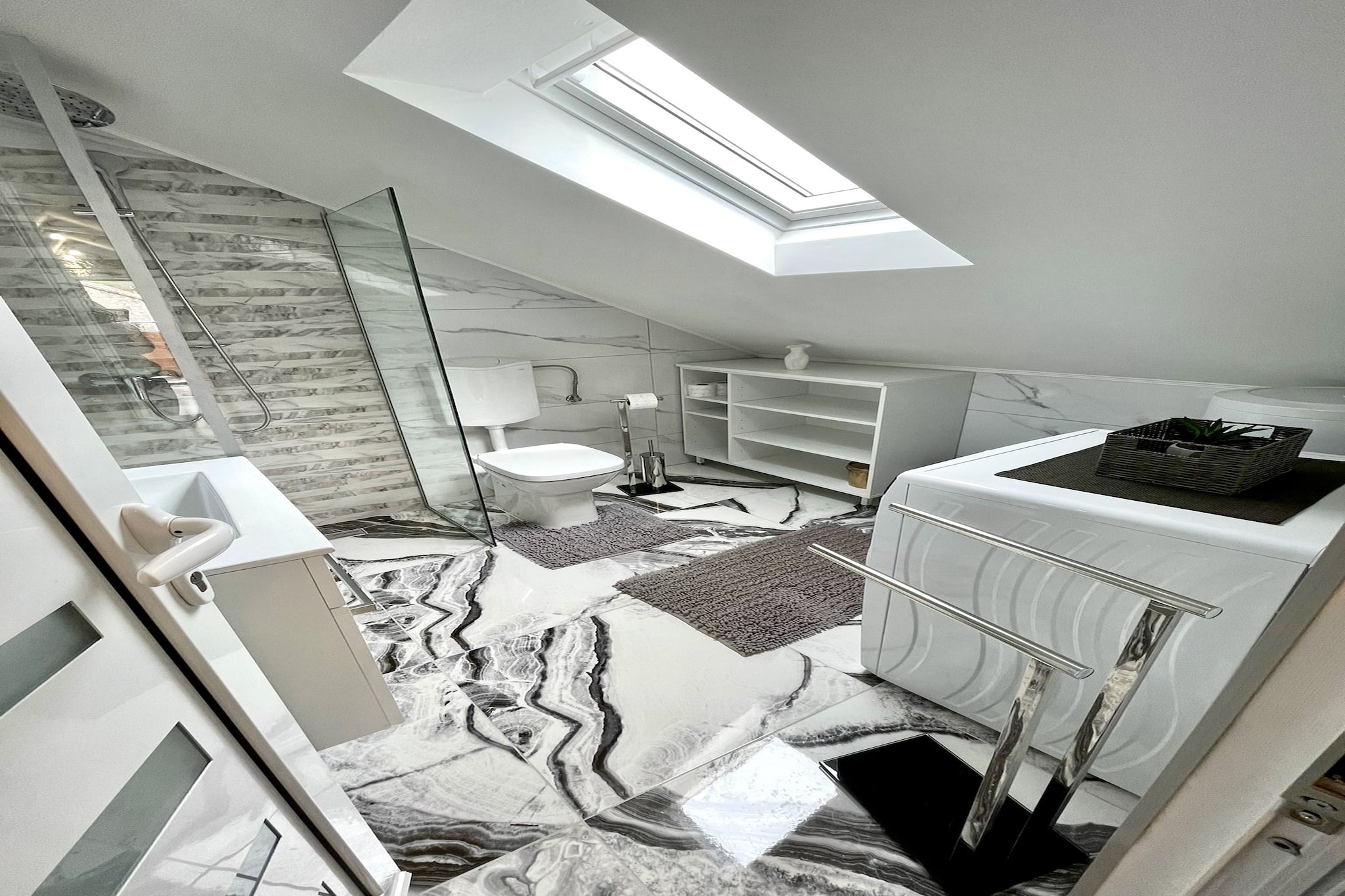 Holiday Home Rocca with pool - Badkamer