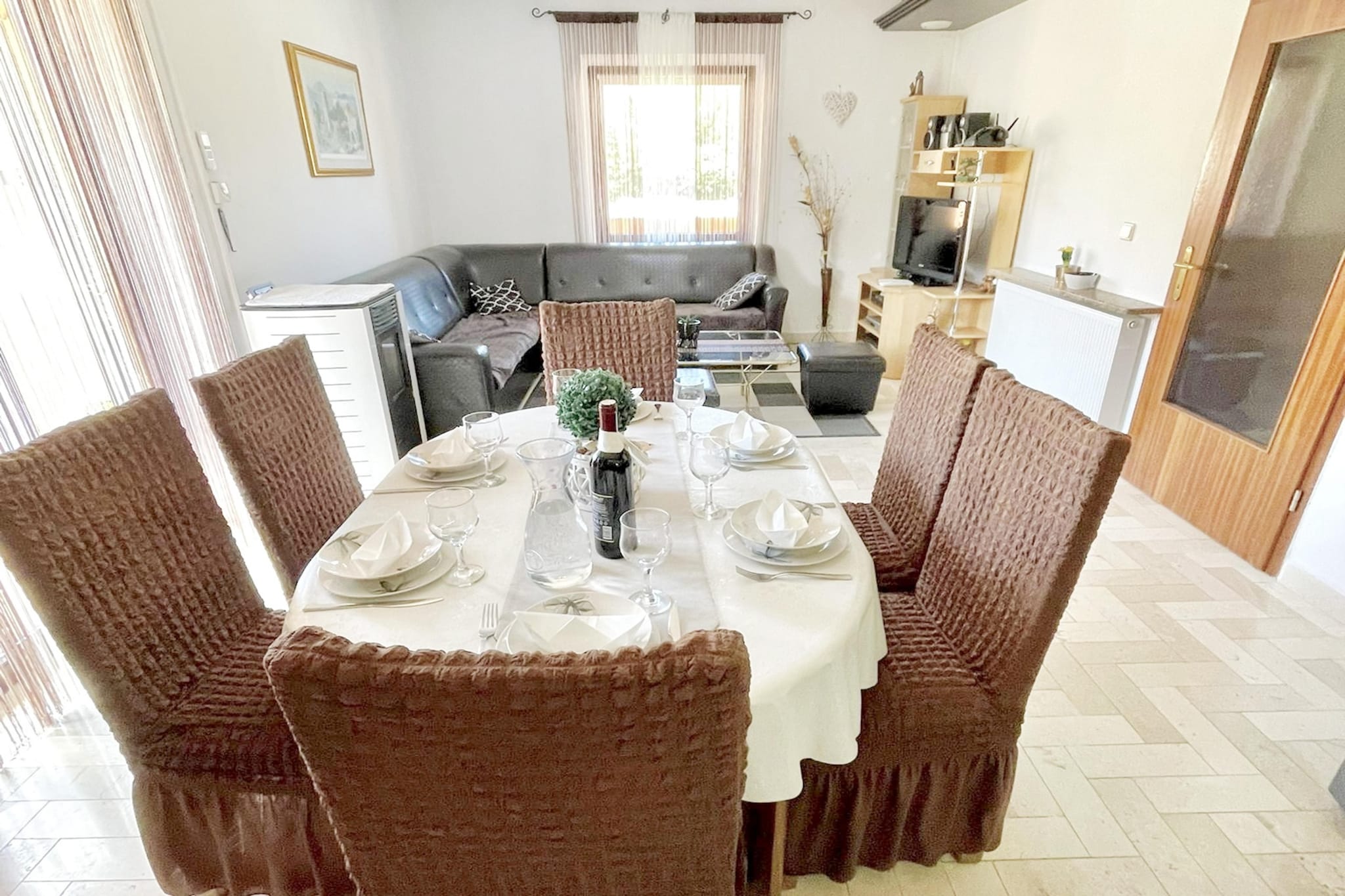 Holiday Home Rocca with pool - Esszimmer