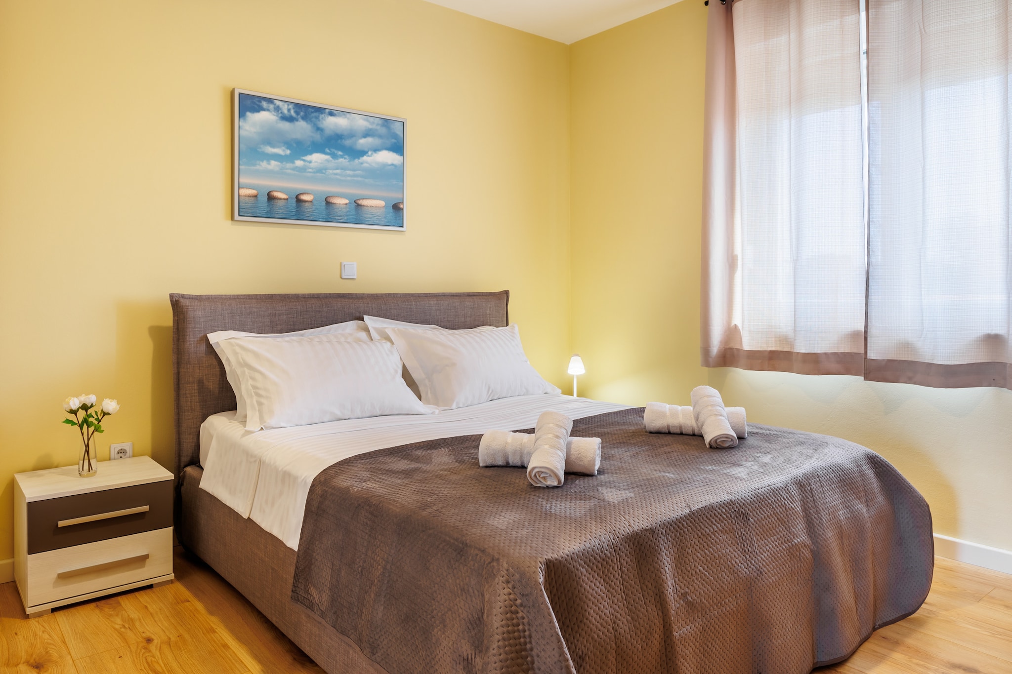 Holiday Home Fulia with pool - Schlafzimmer