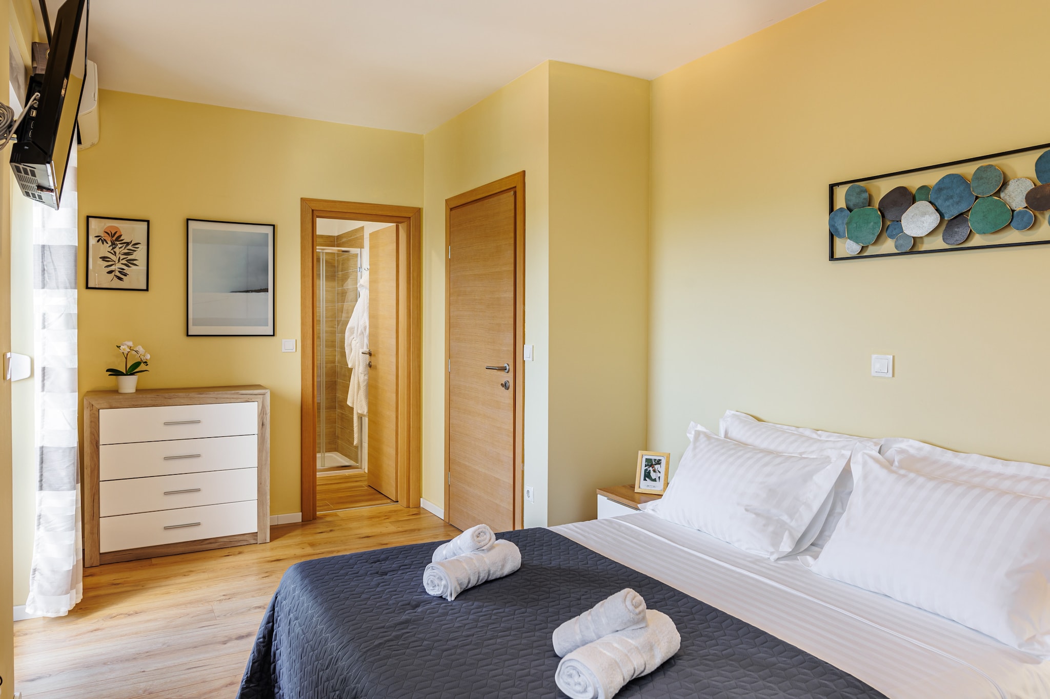 Holiday Home Fulia with pool - Schlafzimmer