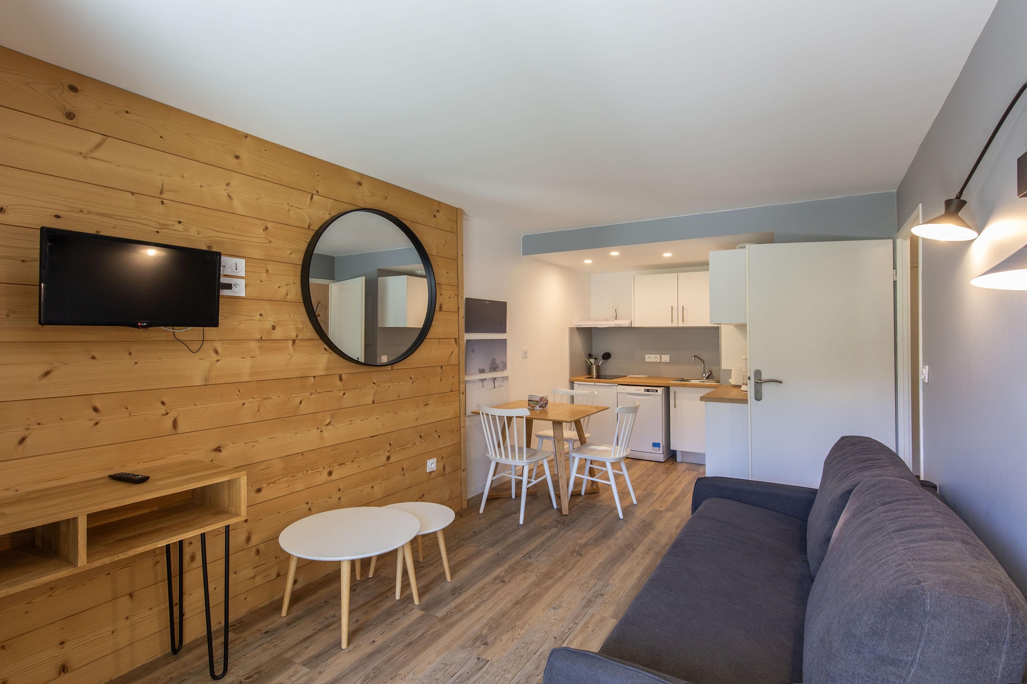 Les Balcons du Soleil-Studio 4 personnes avec coin nuit