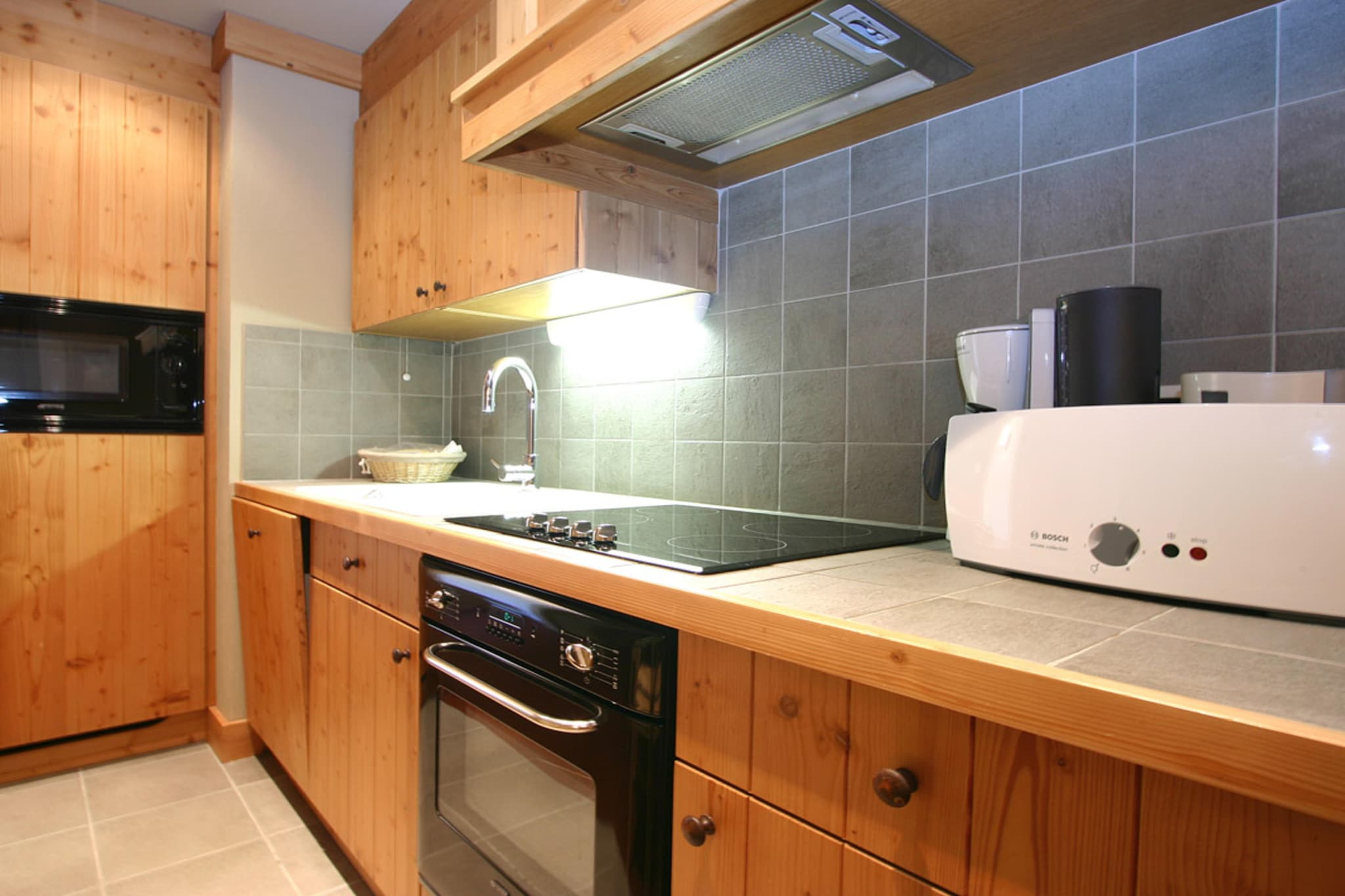 RÃ©sidence l'Alba Appartement 2 piÃ¨ces avec coin nuit 4 personnes - Keuken