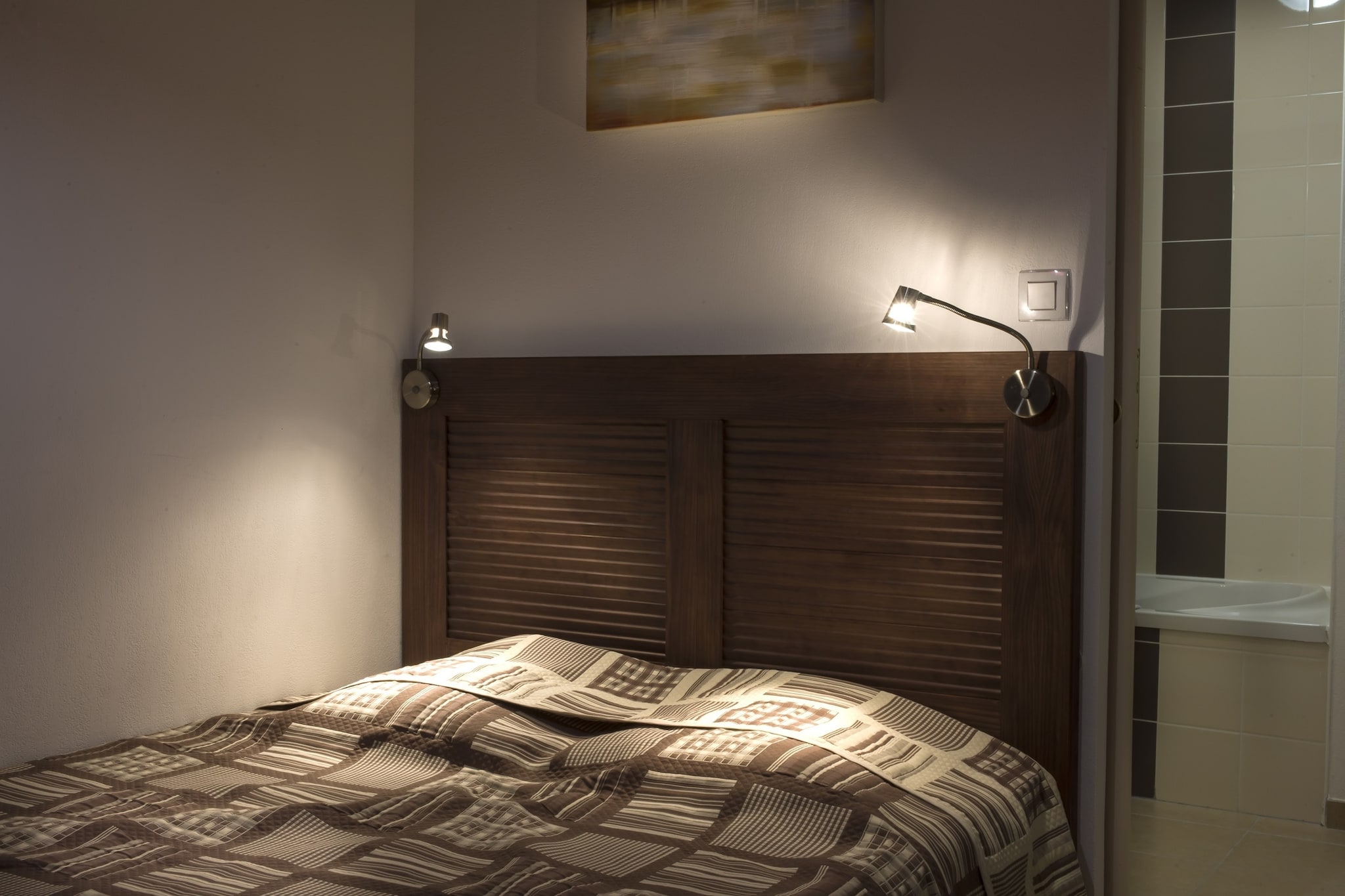 Le Clos du Rocher -Appartement 3 piÃ¨ces 6 personnes - Schlafzimmer