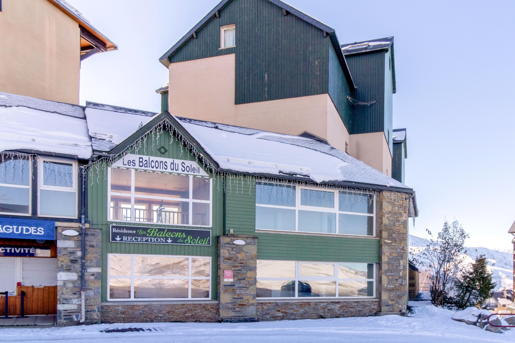 Les Balcons du Soleil-Appartement 2 piÃ¨ces 4 personnes - rÃ©novÃ© - Exterieur winter
