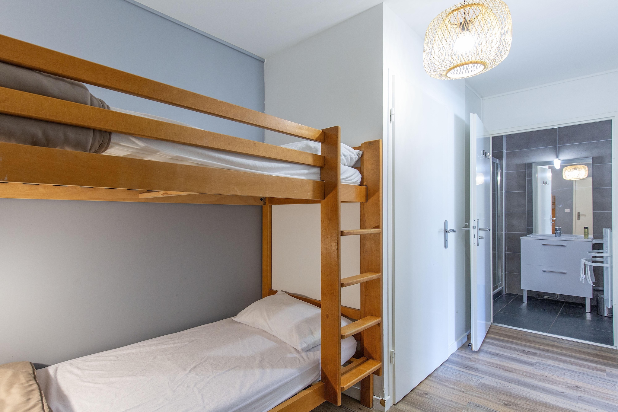 Les Balcons du Soleil-Appartement 2 piÃ¨ces avec coin nuit 6 personnes - Slaapkamer