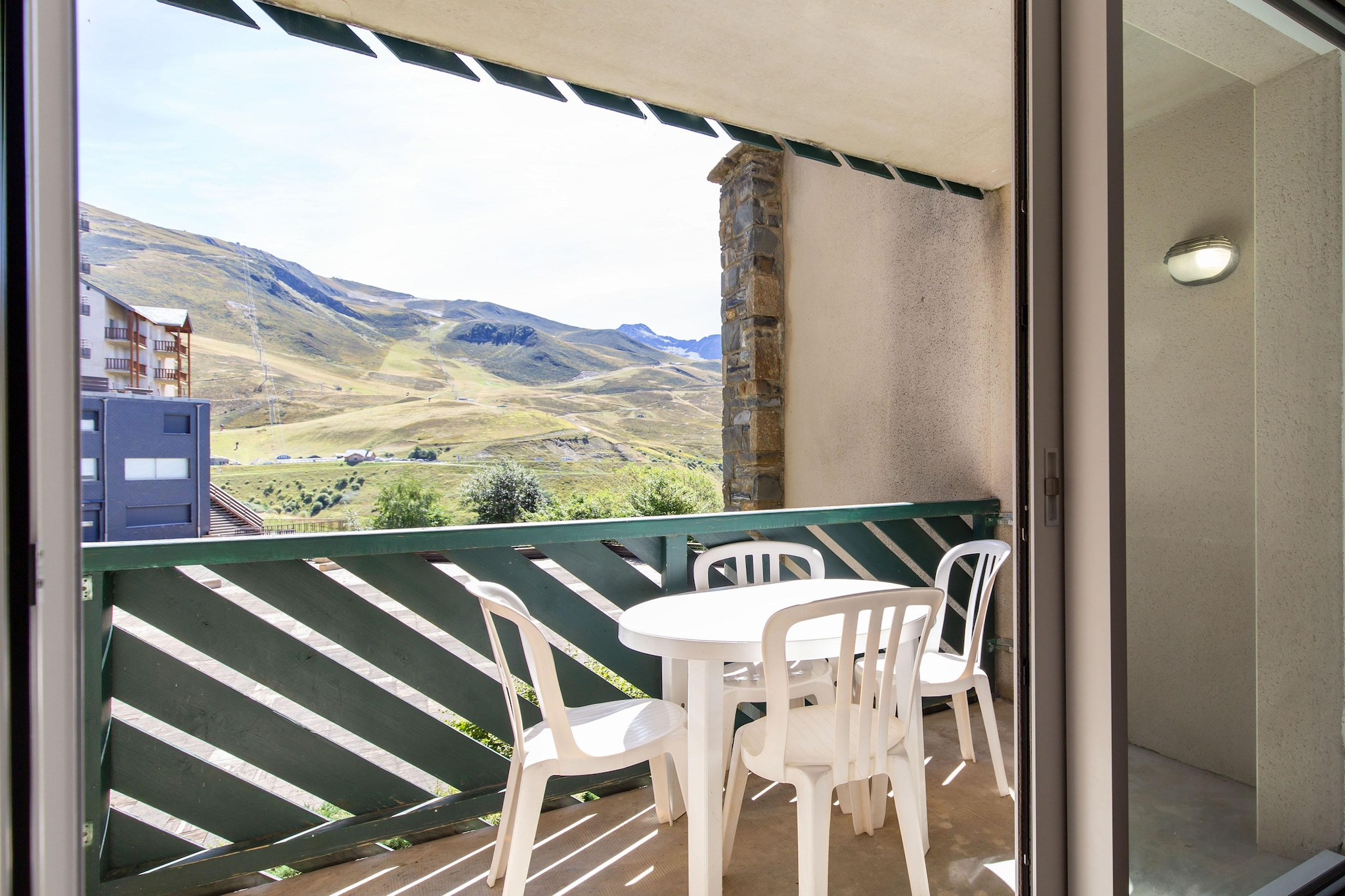 Les Balcons du Soleil-Appartement 3 piÃ¨ces 6 personnes - Terrasbalkon