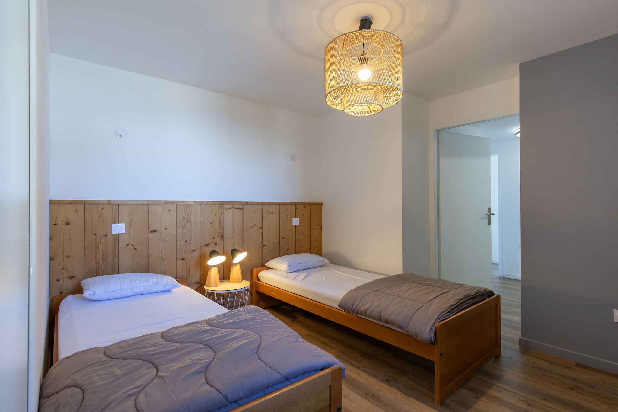 Les Balcons du Soleil-Appartement 3 piÃ¨ces 6 personnes - Slaapkamer
