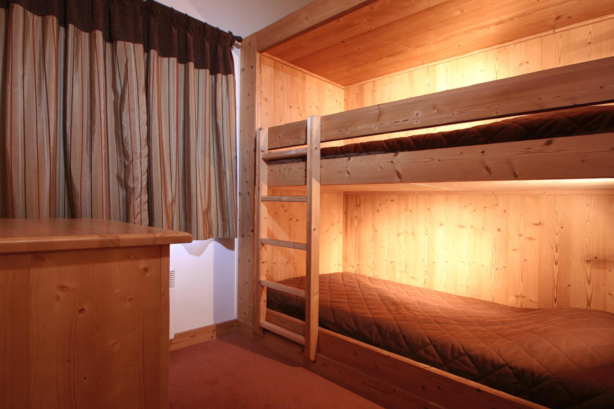 RÃ©sidence l'Alba Appartement 4 piÃ¨ces avec coin nuit 8 personnes - Slaapkamer
