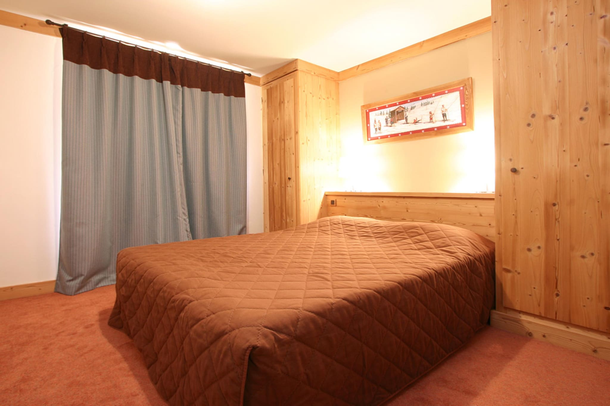 RÃ©sidence l'Alba Appartement 4 piÃ¨ces avec coin nuit 8 personnes - PMR - Slaapkamer