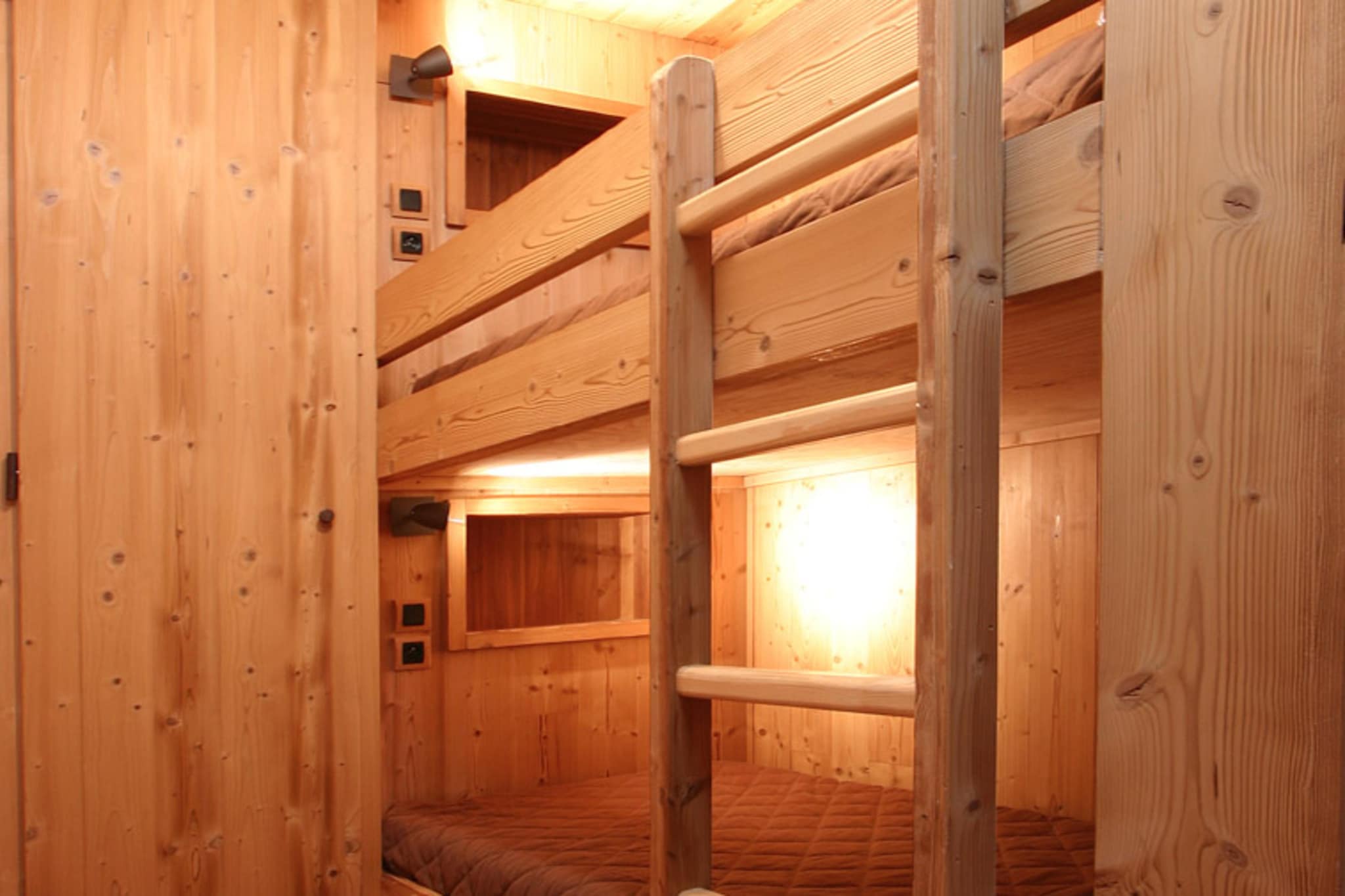 RÃ©sidence l'Alba Appartement 4 piÃ¨ces avec coin nuit 8 personnes - PMR - Slaapkamer