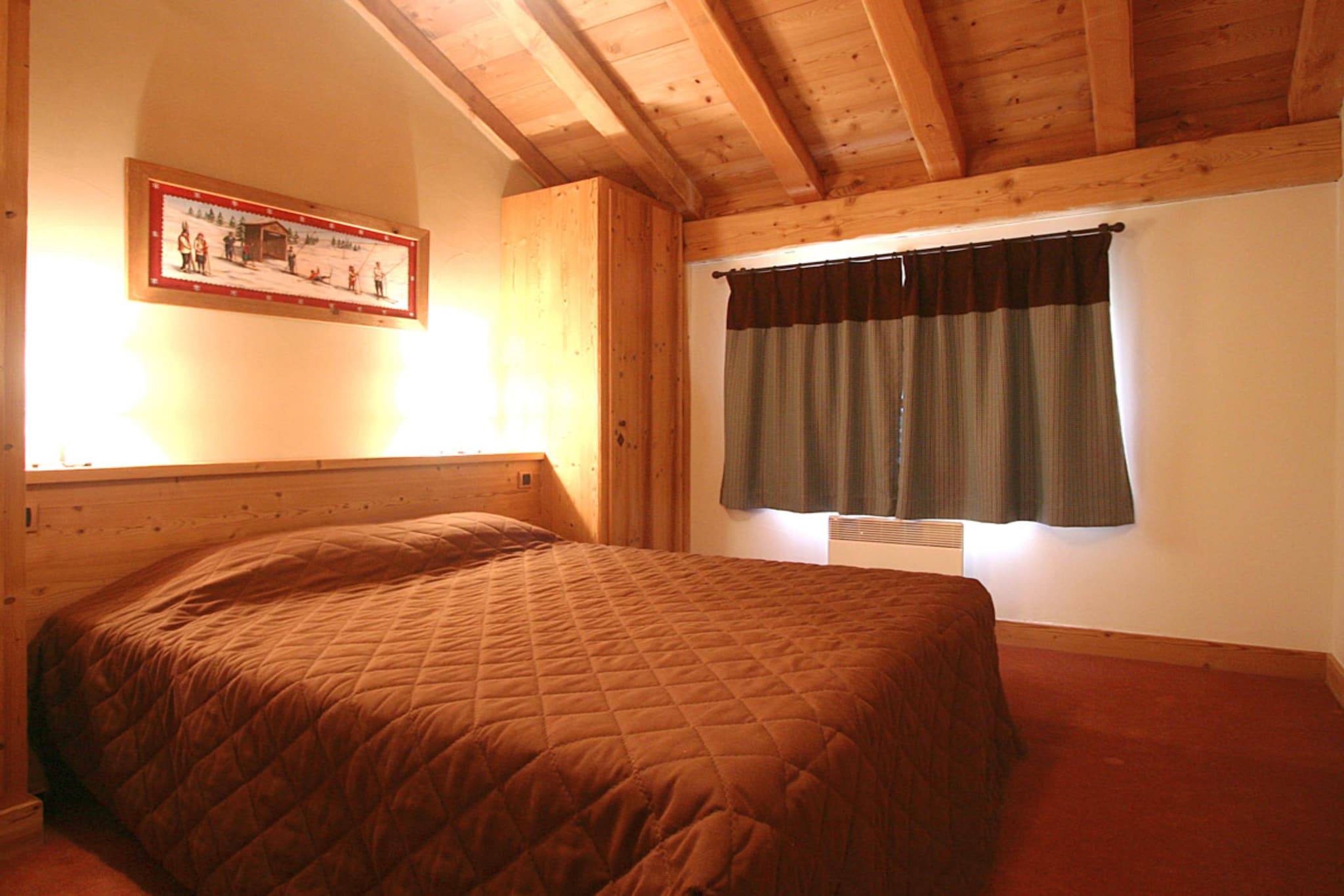 RÃ©sidence l'Alba Appartement 5 piÃ¨ces avec coin nuit 10 personnes - Slaapkamer