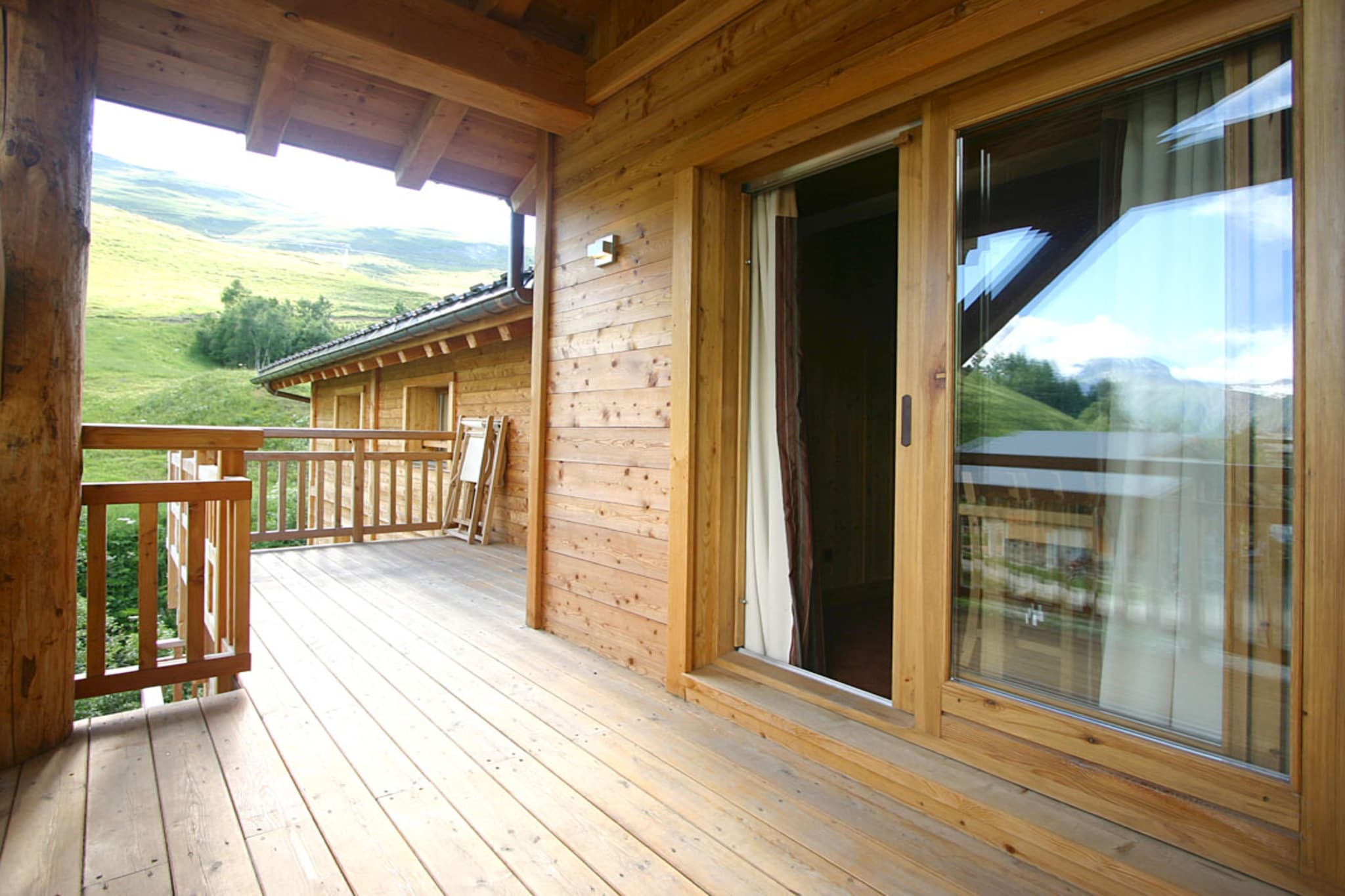 RÃ©sidence l'Alba Appartement 5 piÃ¨ces avec coin nuit 10 personnes - Terrasbalkon