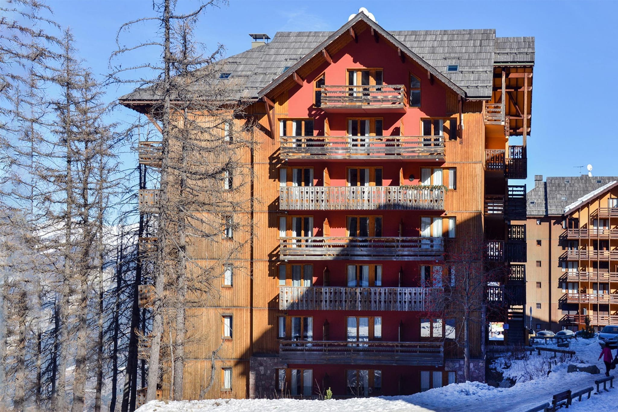 RÃ©sidence VEGA-Appartement 2 piÃ¨ces 5 personnes - Exterieur winter