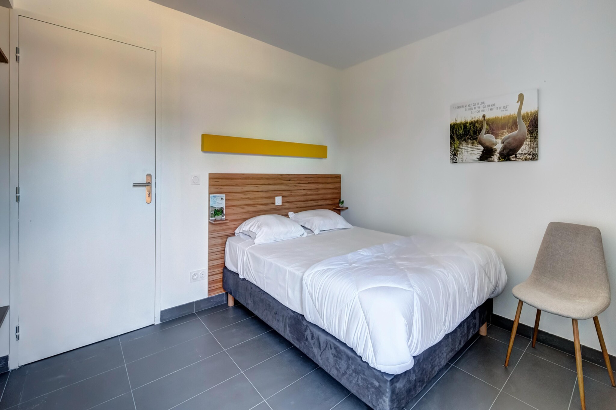Village vacances Le Village des Oiseaux Appartement 4 piÃ¨ces 8 personnes - Slaapkamer