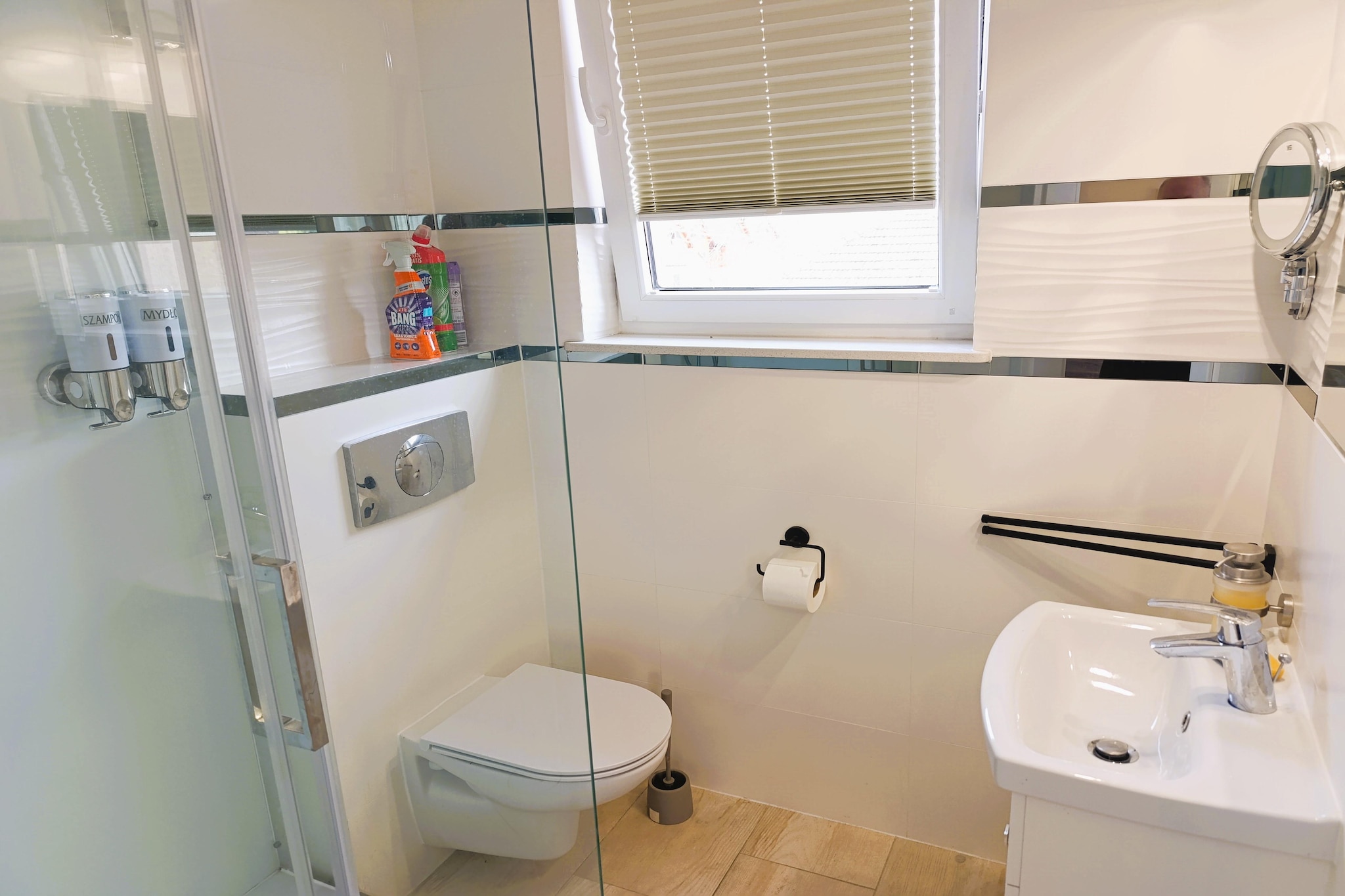 Komfortowy apartament dla 9 osób I piętro - Badkamer