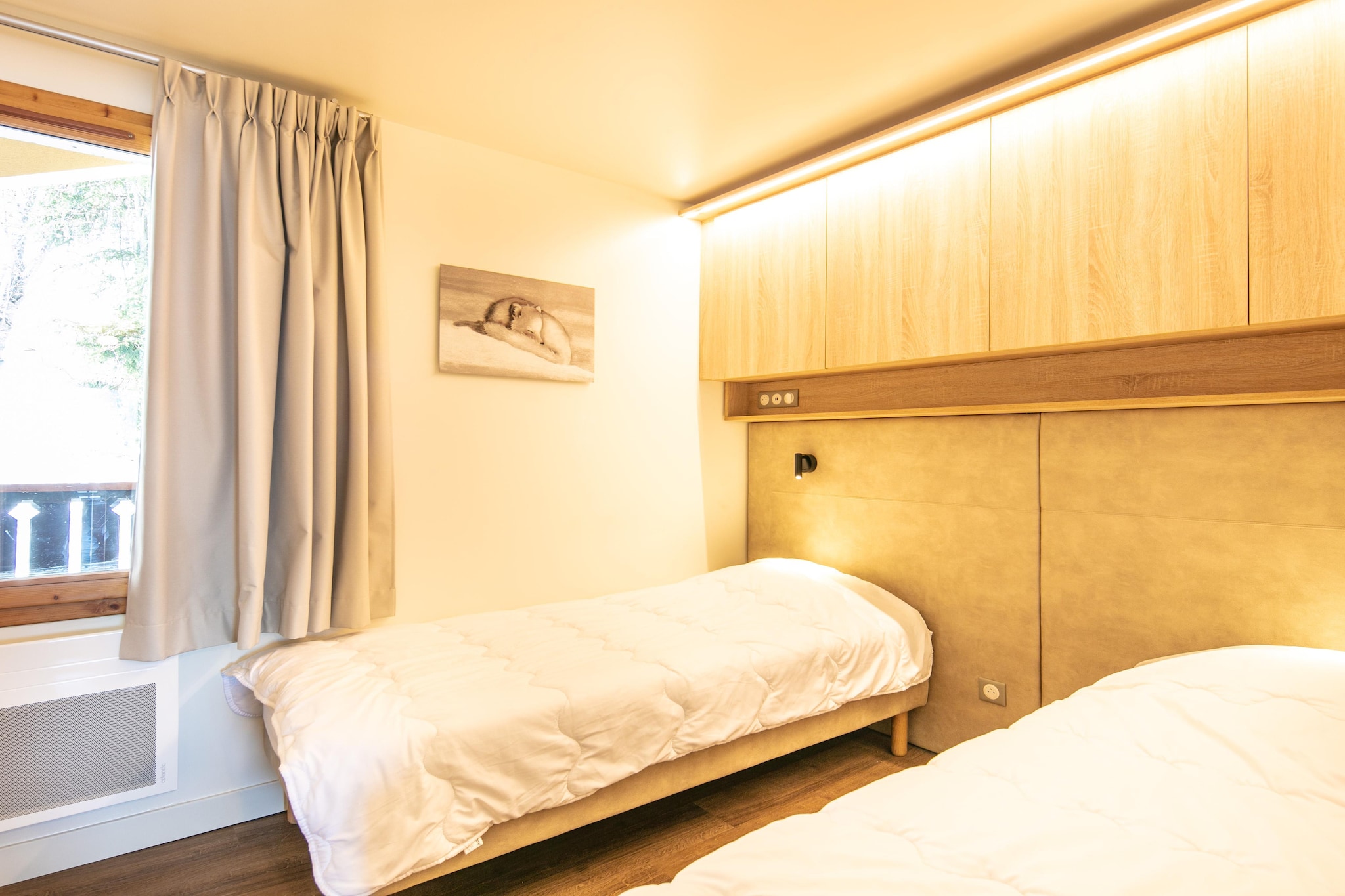 RÃ©sidence Beauregard-Appartement 3 piÃ¨ces avec coin nuit 10 personnes - Schlafzimmer