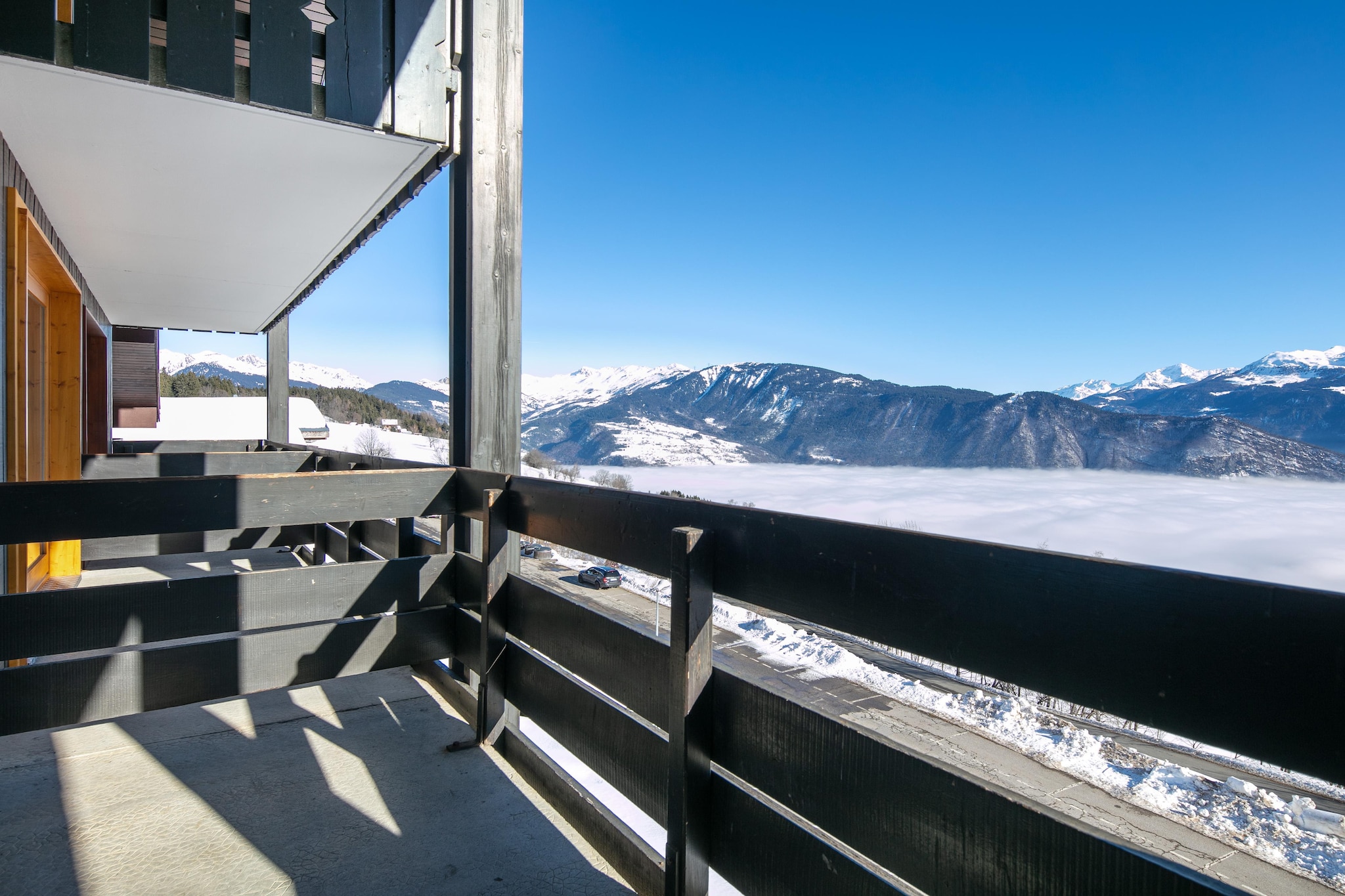 RÃ©sidence Beauregard-Appartement 3 piÃ¨ces avec coin nuit 10 personnes - Terrasse/Balkon