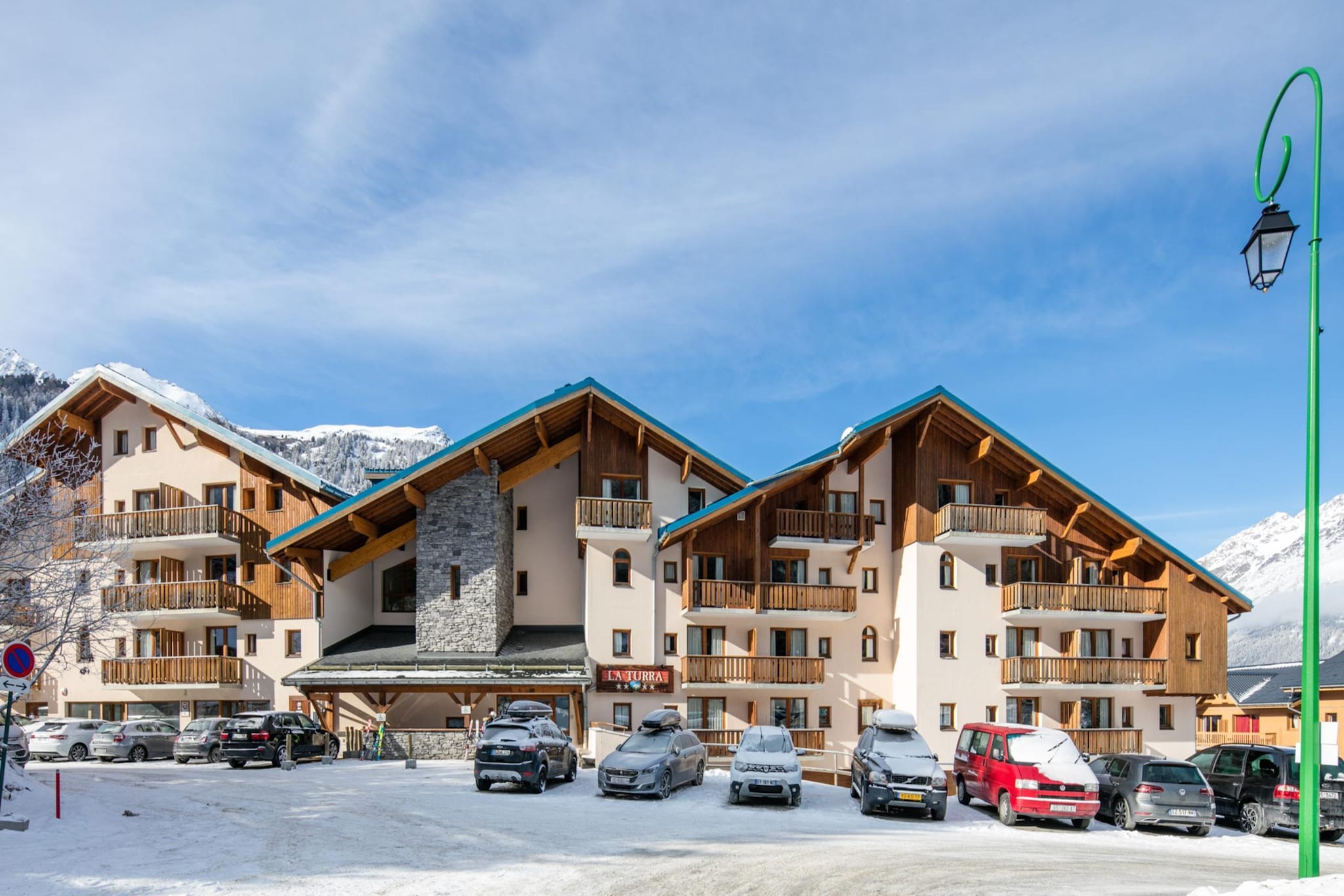RÃ©sidence La Turra - Appartement 2 piÃ¨ces 4 personnes - Außenbereich Winter