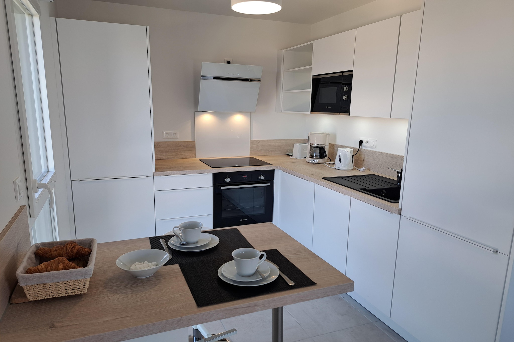 Ferienwohnung in Pouarzel - Keuken
