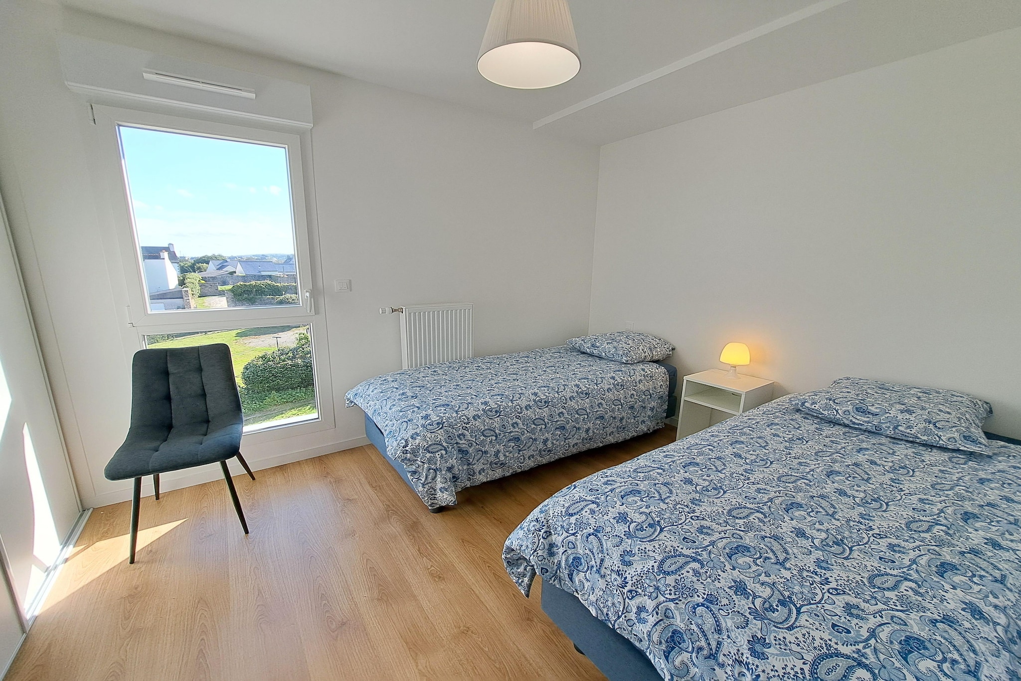 Ferienwohnung in Pouarzel - Slaapkamer