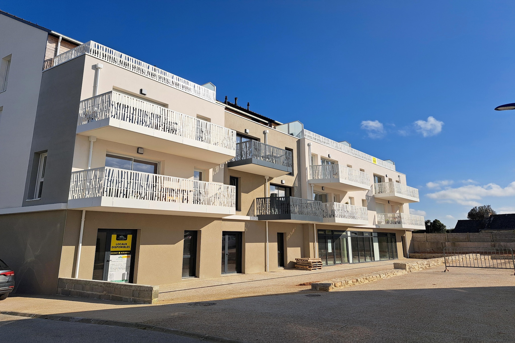 Ferienwohnung in Pouarzel - Buitenkant zomer